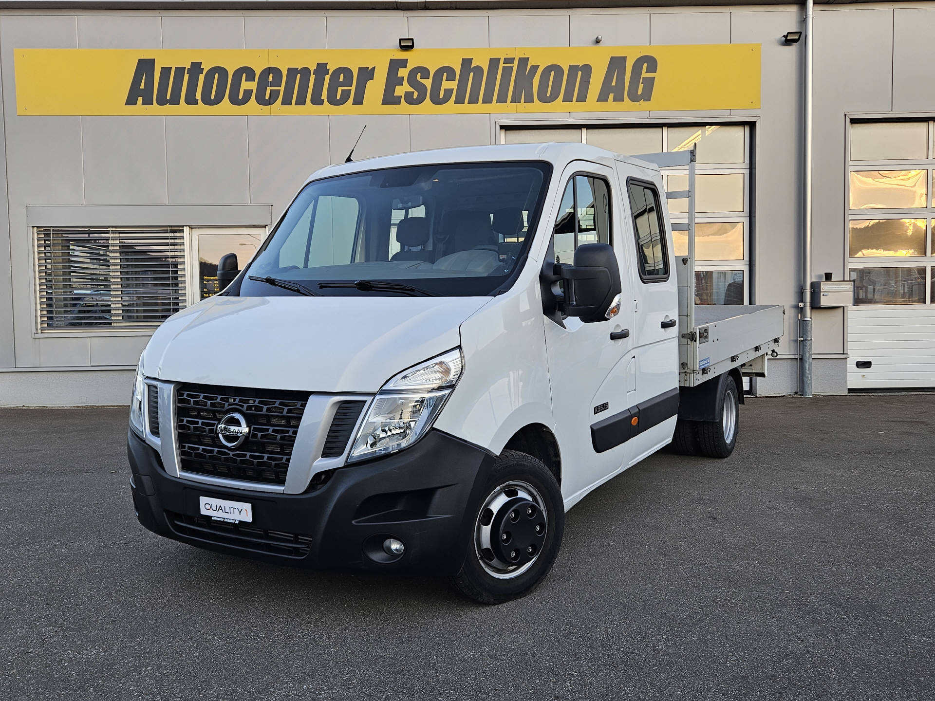 NISSAN NV400 3.5 DKab.-Pick-up Lang 2.3 dCi 145 Base * Klima * Rückfahrkamera * Garantie * 7- Plätzer *-showroom-element-1