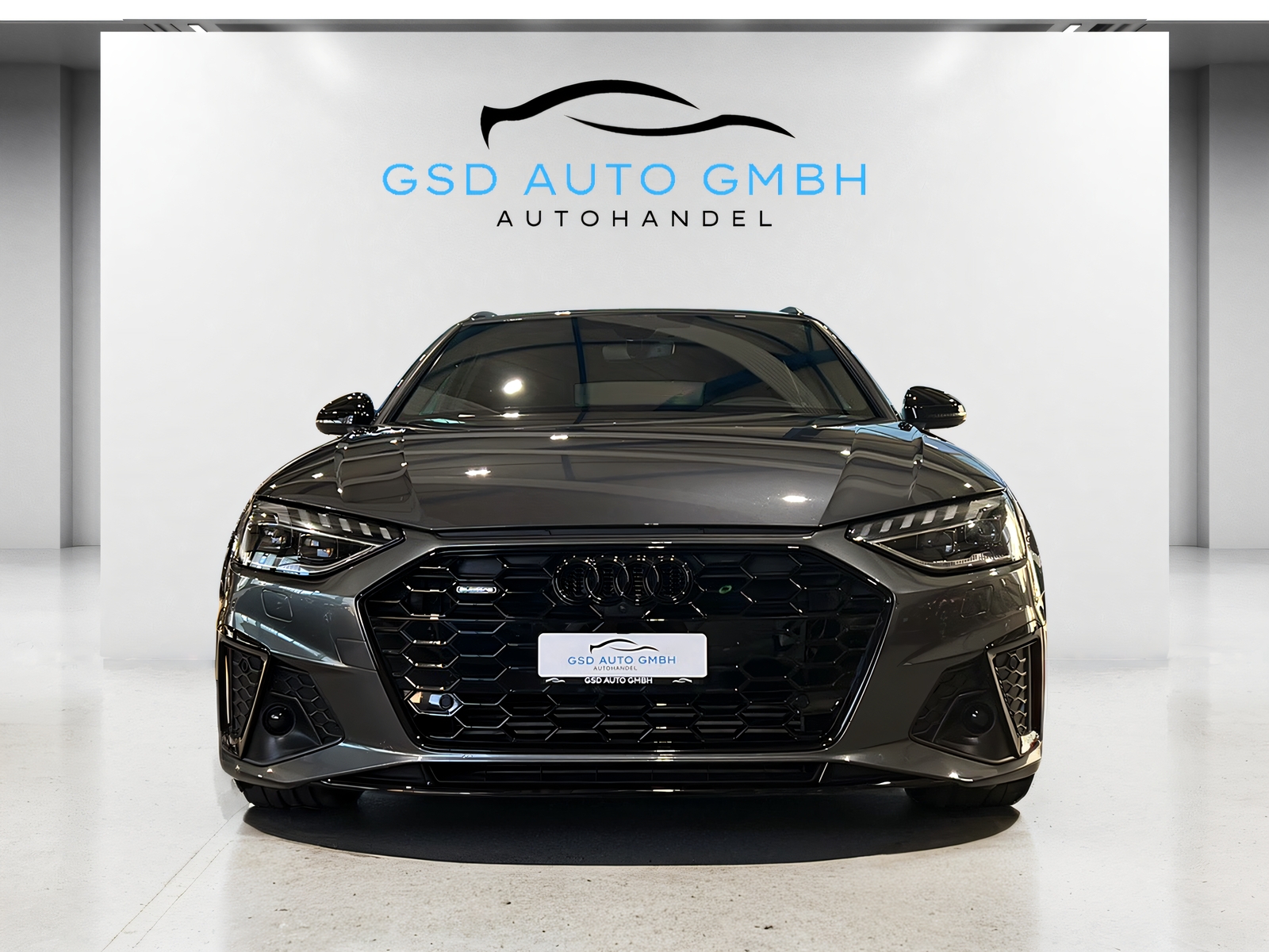 AUDI A4 Avant 40 TFSI S line qu**Matrix,StHz,Panodach,Head Up,AHK,Tempomat ACC**Voll**-image-1