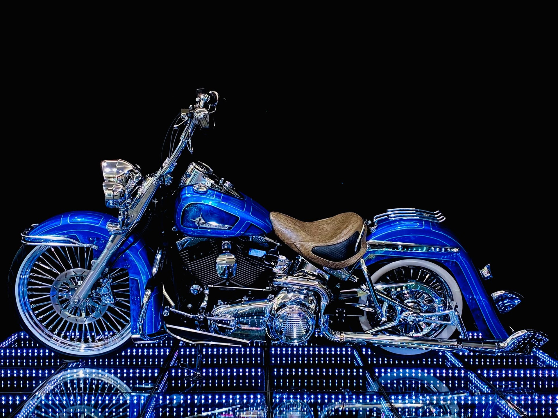 HARLEY-DAVIDSON FLSTC Softail Chicano 35kW Version-image-3