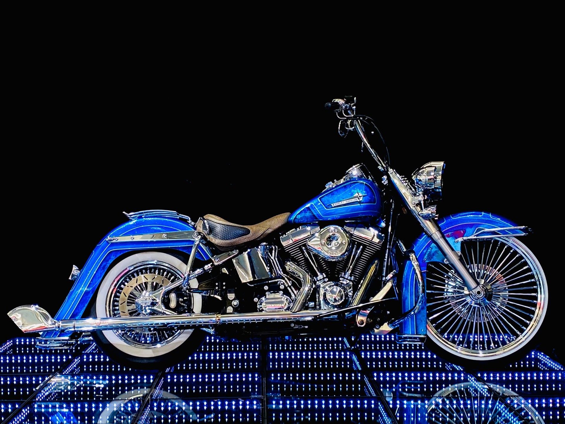 HARLEY-DAVIDSON FLSTC Softail Chicano 35kW Version-image-2