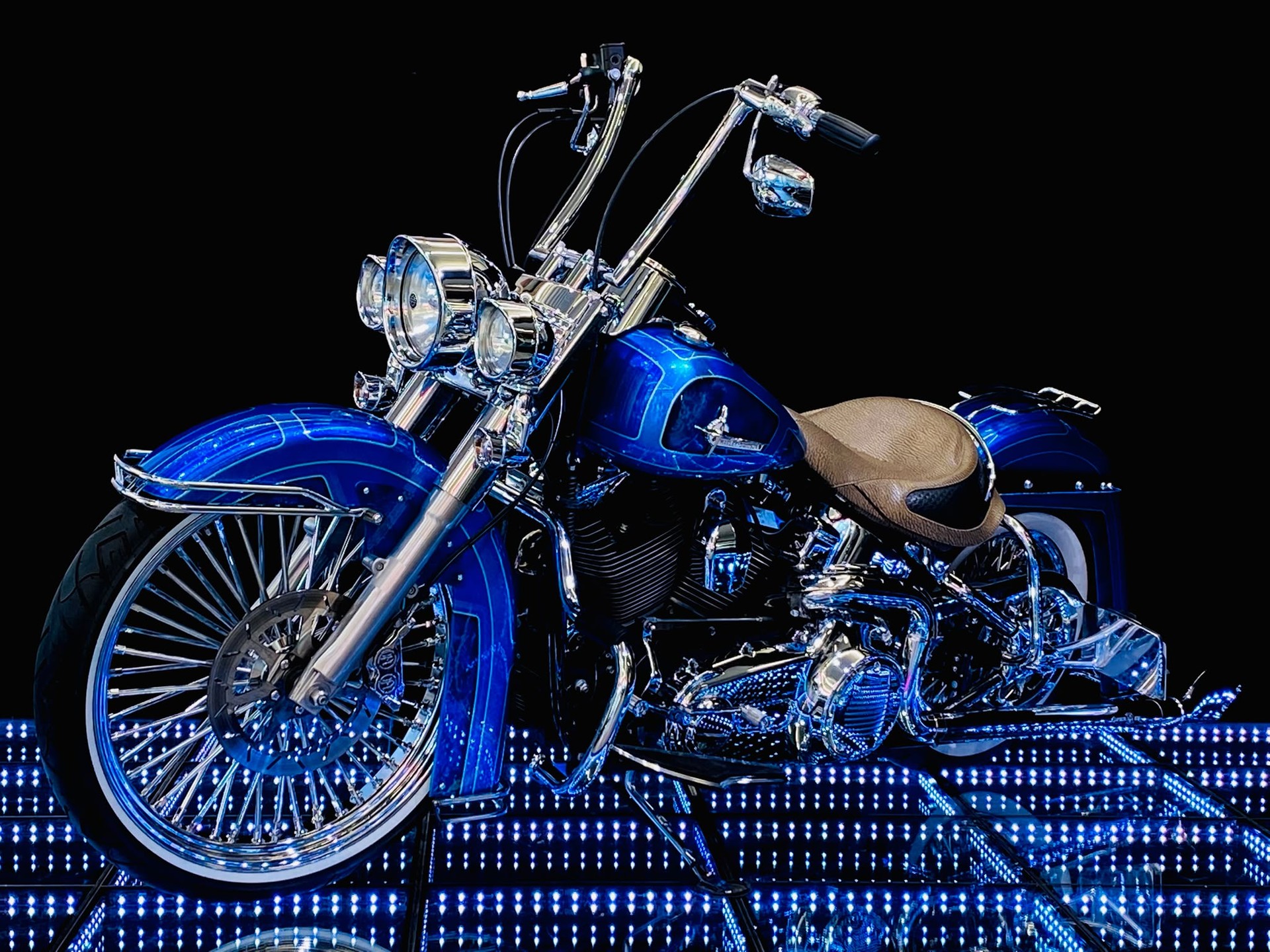 HARLEY-DAVIDSON FLSTC Softail Chicano 35kW Version-image-1