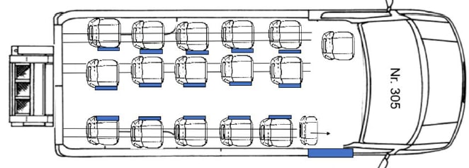 MERCEDES-BENZ VIP Sprinter 519 Rollstuhlbus-image-13