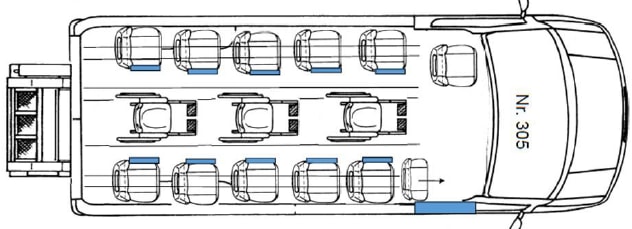 MERCEDES-BENZ VIP Sprinter 519 Rollstuhlbus-image-14