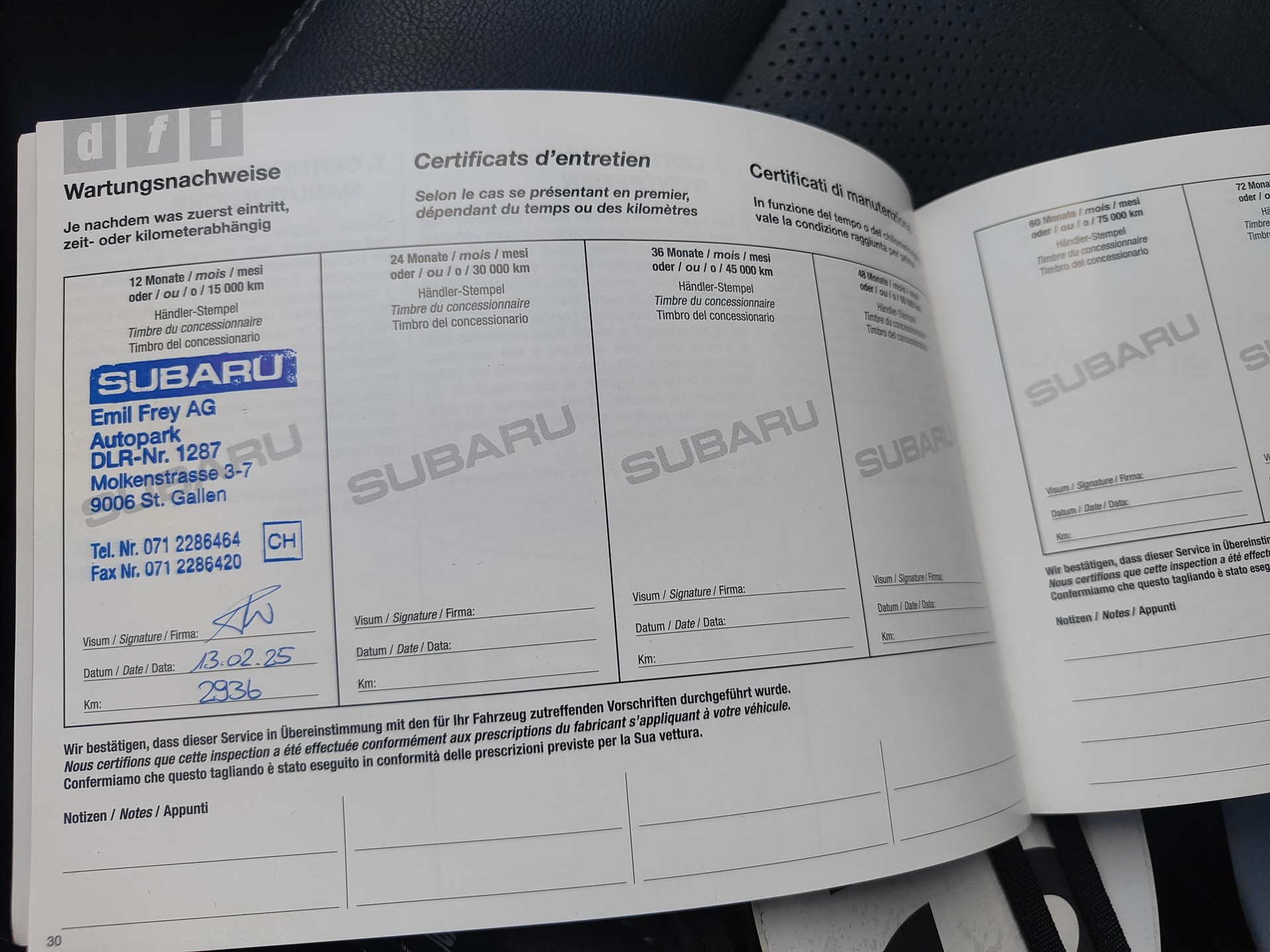 SUBARU Impreza 2.0 e-Boxer Luxury AWD Lineartronic-image-20