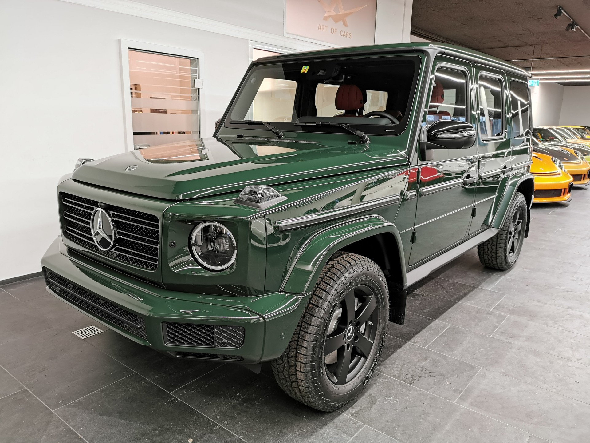 MERCEDES-BENZ G 400 d PROFESSIONAL FACELIFT INDIVIDUAL UNI GRÜN GREEN UNIKAT DIESEL THE LAST FINAL EDITION OHNE HYBRID! 9G-Tronic