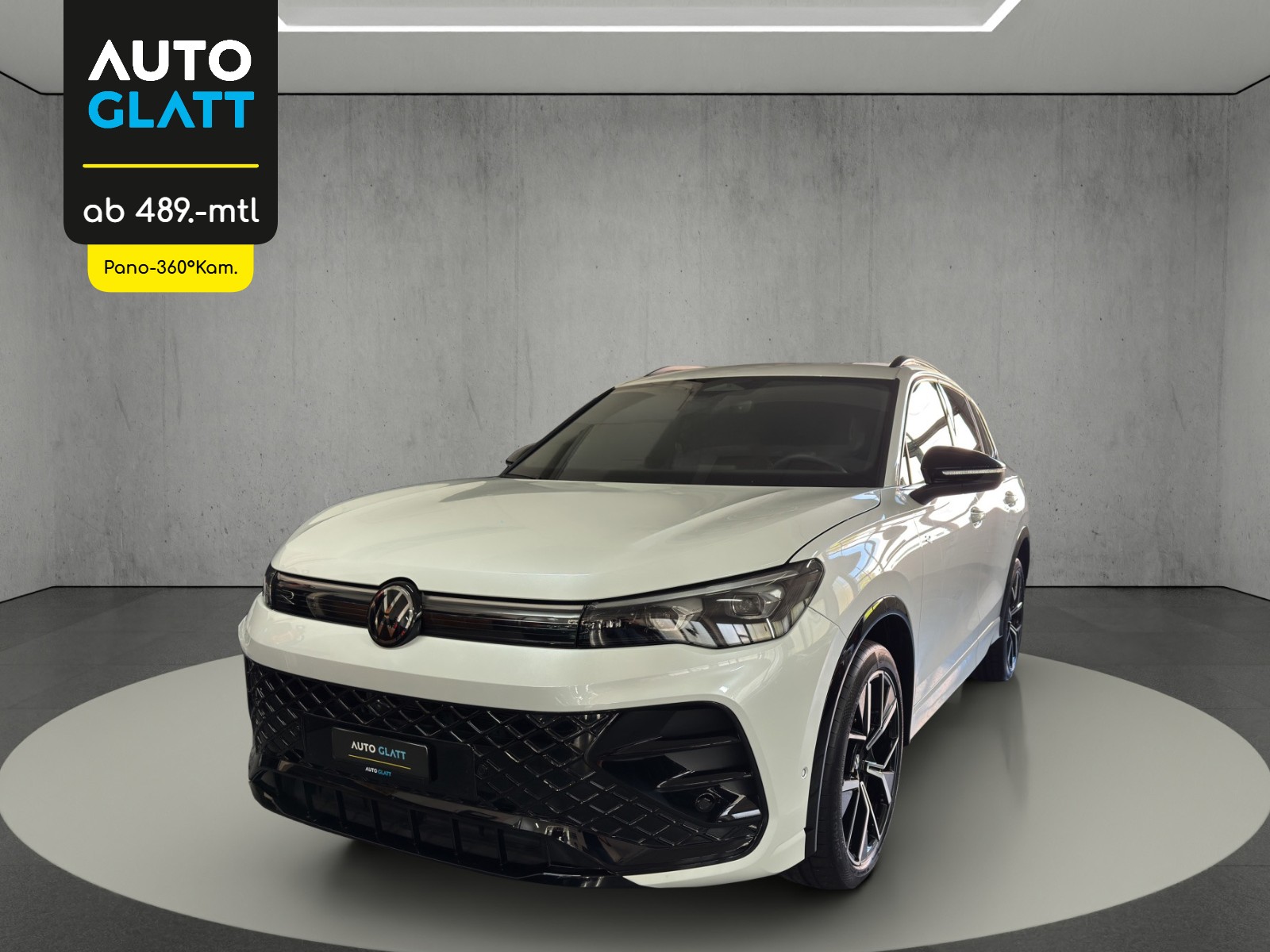 VW Tiguan 2.0 TSI DSG R-Line 4M. "Leder Varenna-Pano-360°Kamera-Black Style"