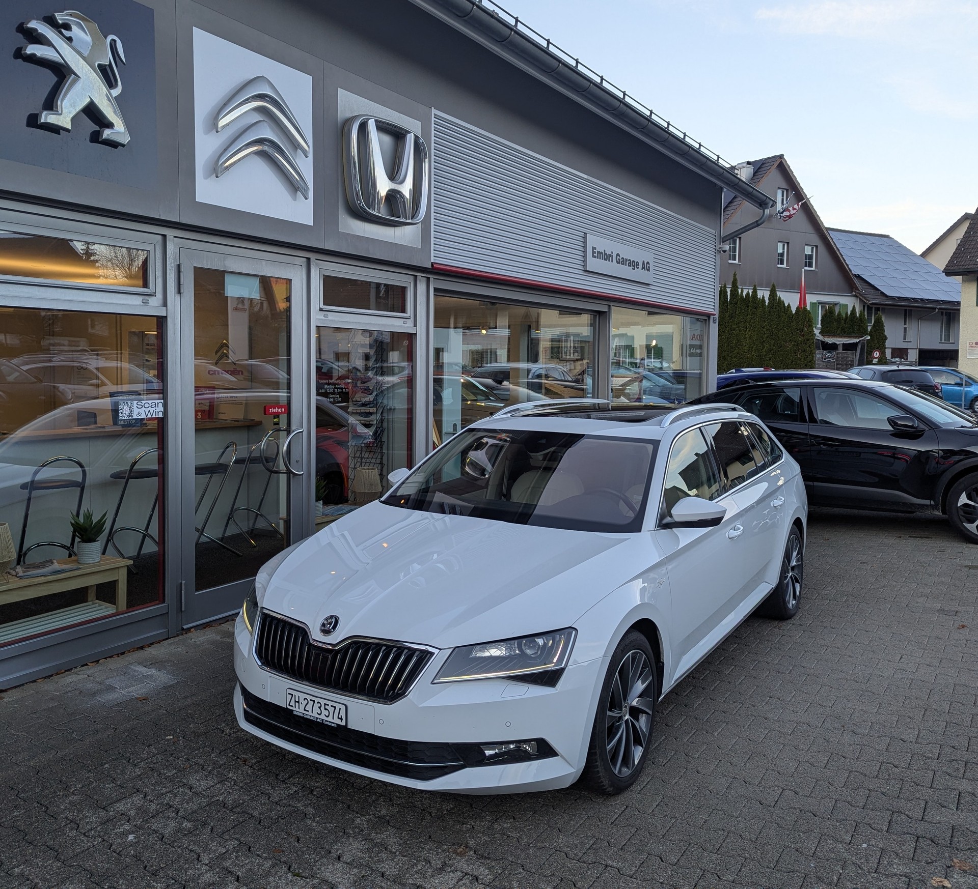 SKODA Superb Combi 2.0 TDi L&K 4x4 DSG