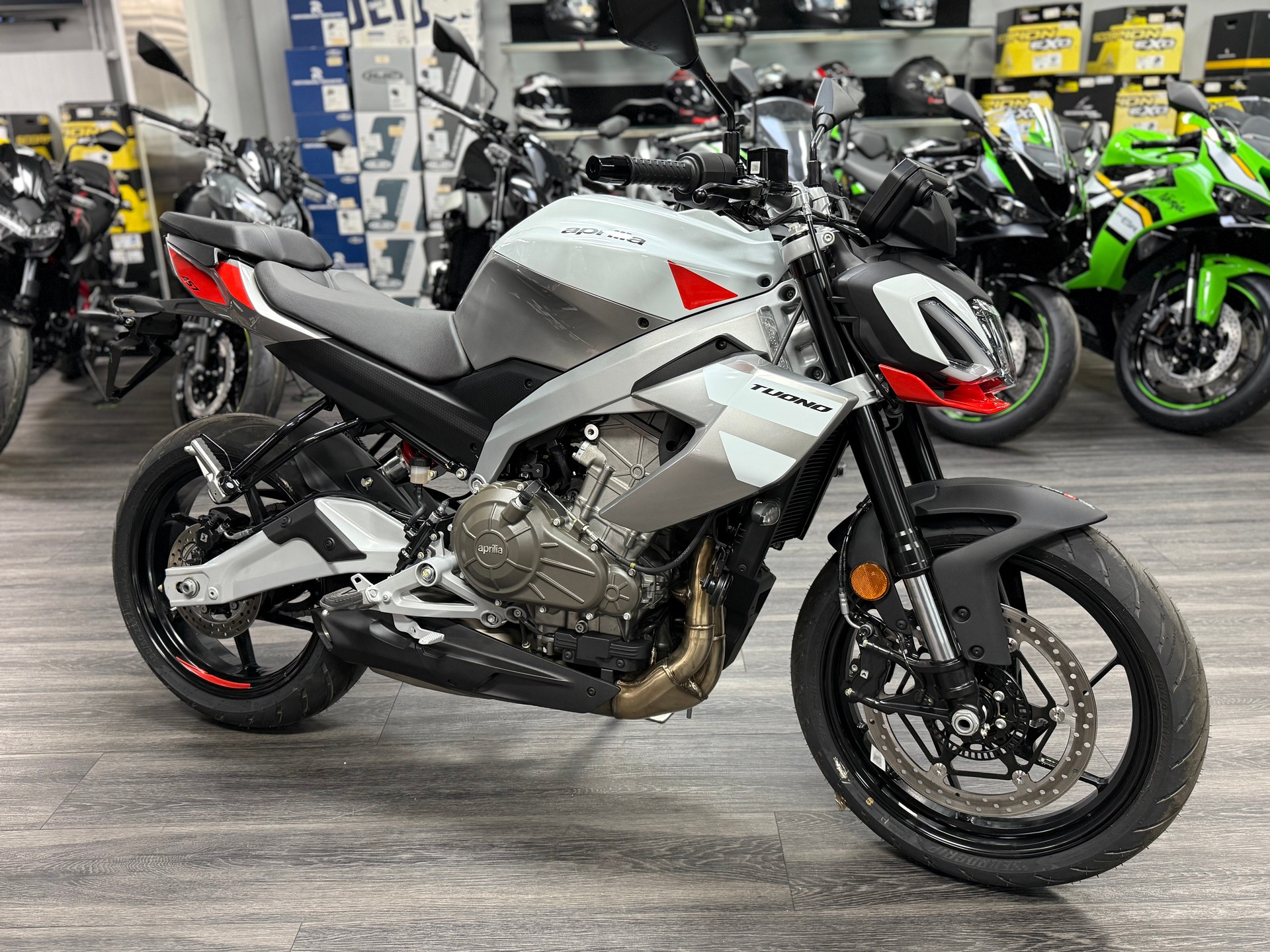 APRILIA Tuono 457 E5+ 2025 Puma Grey (35kW)-image-6
