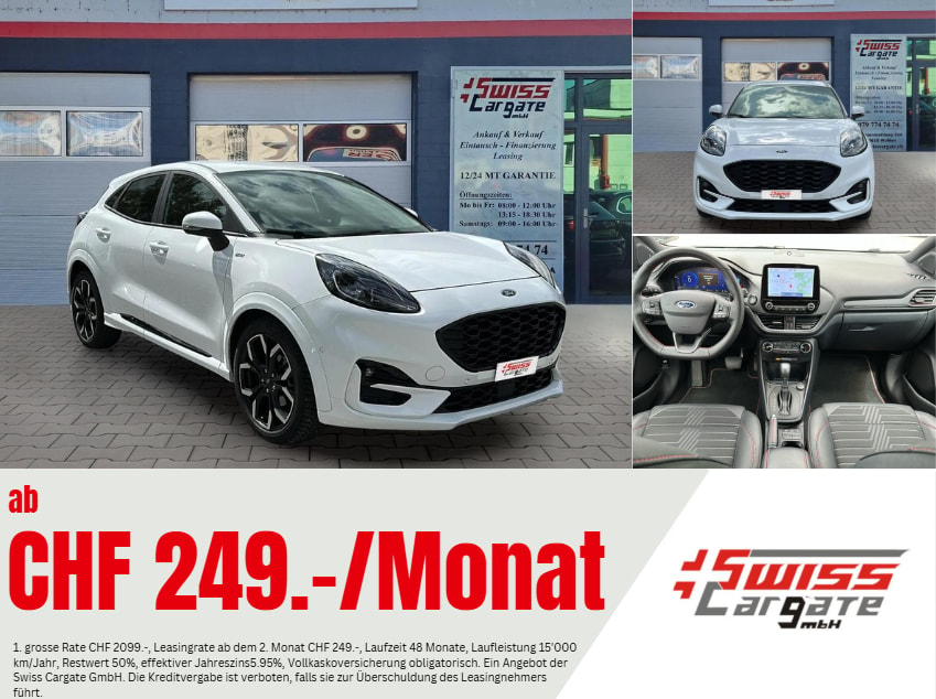 FORD Puma 1.0 MHEV ST-Line X Automat