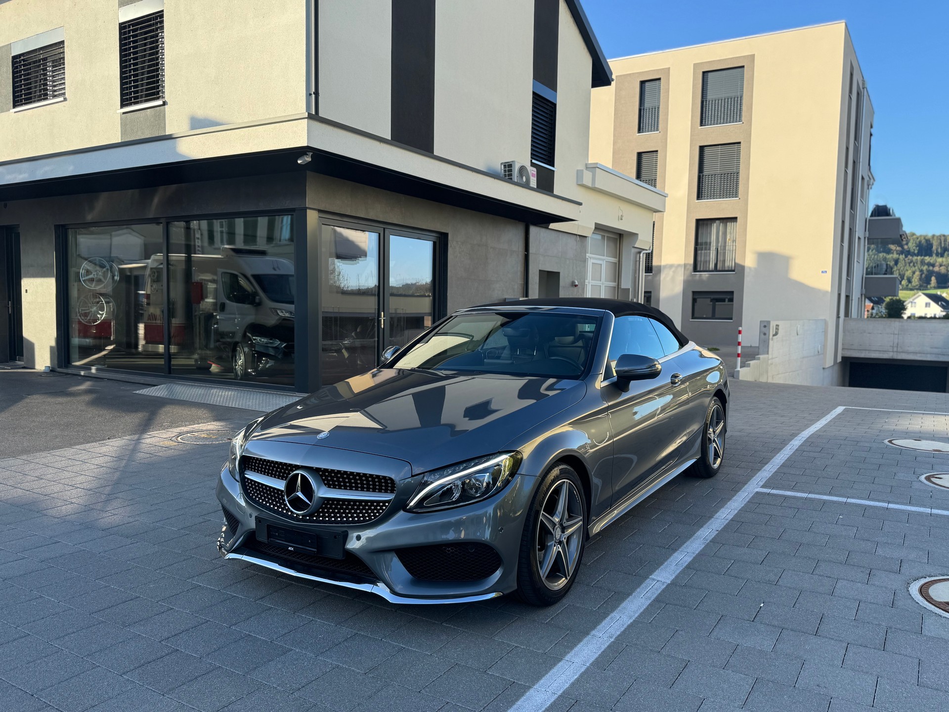 MERCEDES-BENZ C 180 Cabriolet AMG Line 9G-Tronig-image-14