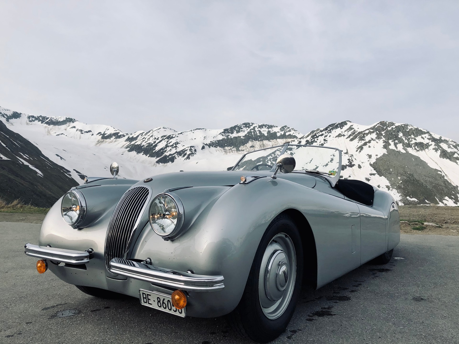 JAGUAR XK120 OTS Schweizer Auslieferung!
