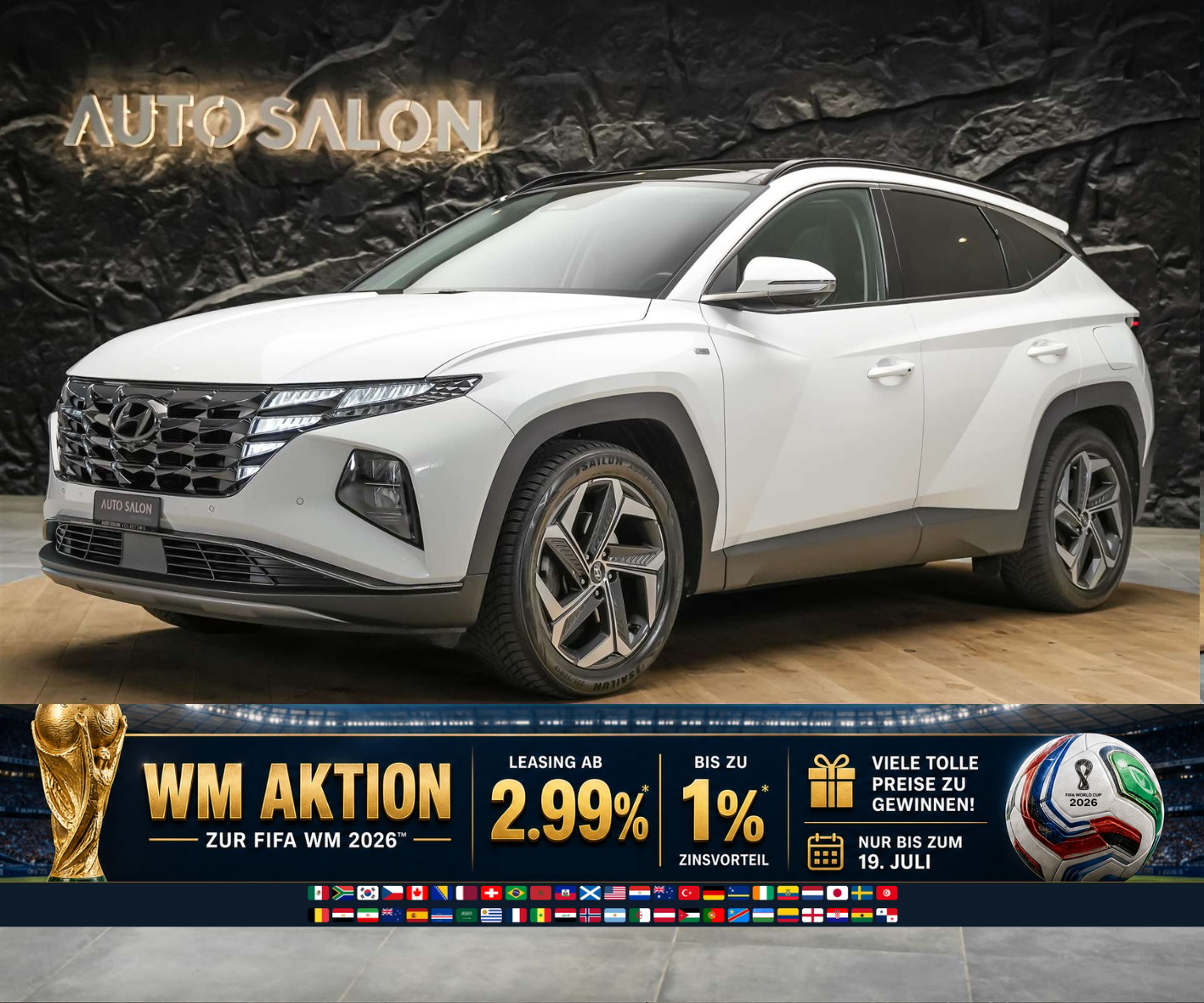 HYUNDAI Tucson 1.6 T-GDi Vertex 4WD *Panorama* 360° Kamera*Sitzkühlung*-image-0