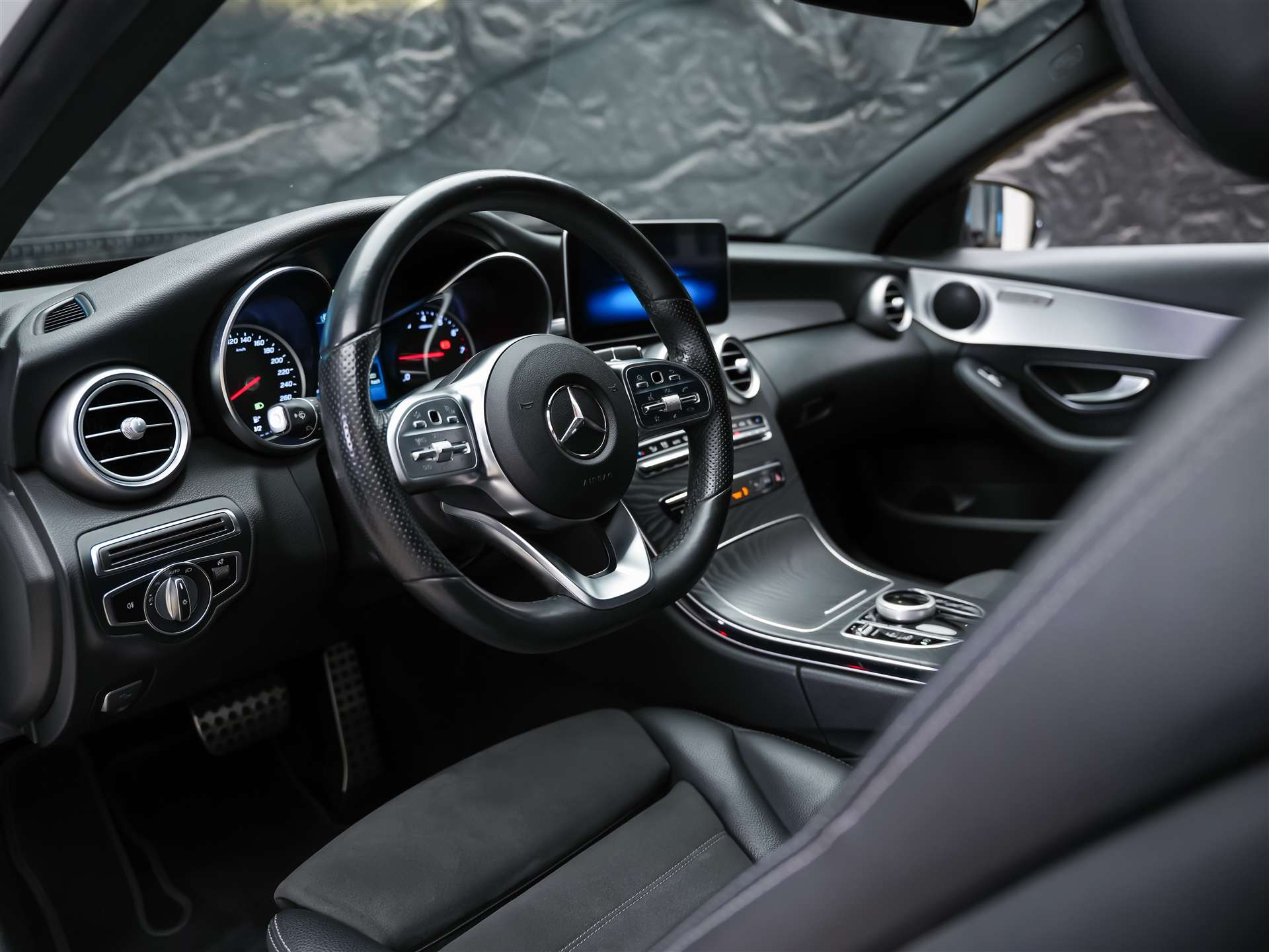 MERCEDES-BENZ C 200 AMG Line 9G-Tronic *Facelift*Sternenhimmel*LED Scheinwerfer*Assistenten*-image-7