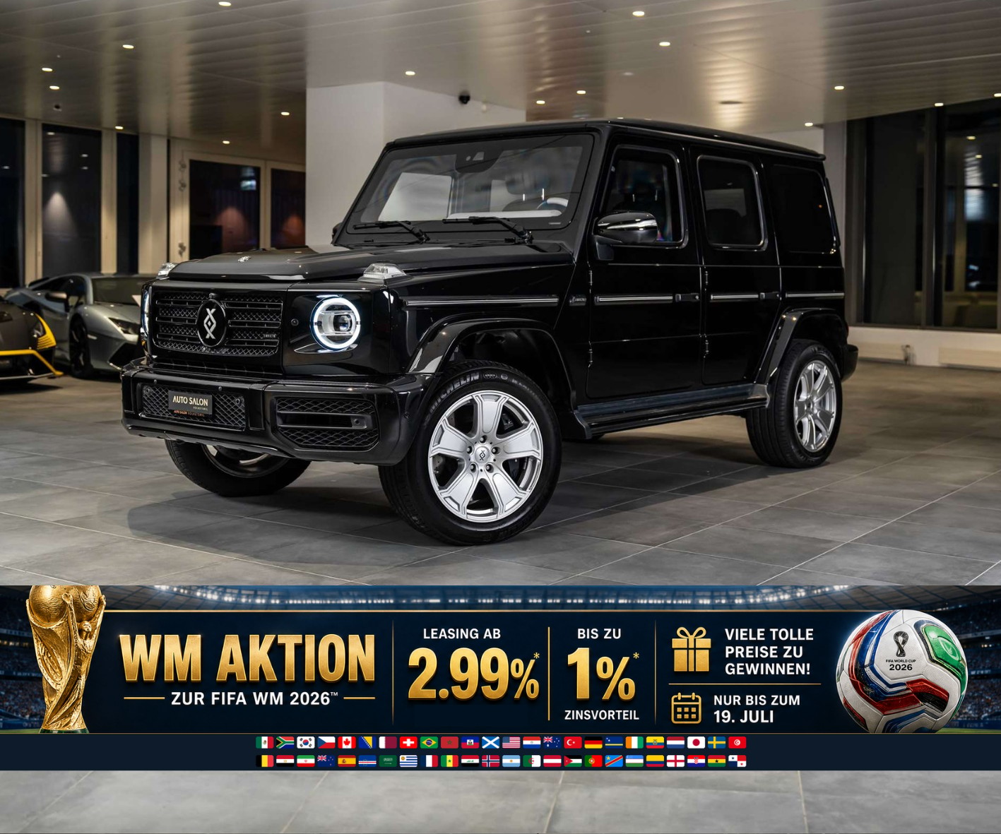 MERCEDES-BENZ G 500 9G-Tronic *Gepanzert*BRABUS INVICTO PURE VR6 PLUS ERV*-image-0