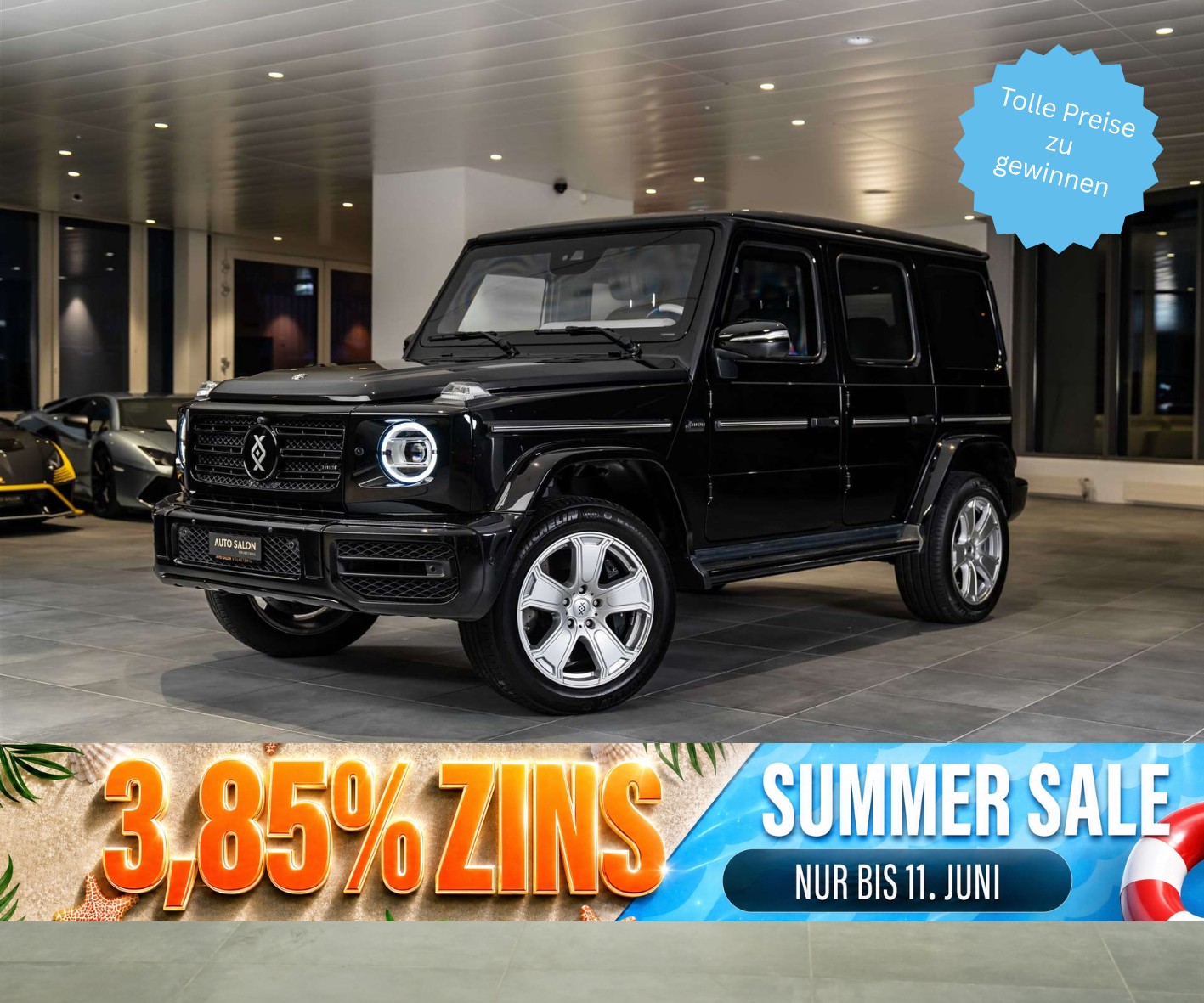 MERCEDES-BENZ G 500 9G-Tronic *Gepanzert*BRABUS INVICTO PURE VR6 PLUS ERV*