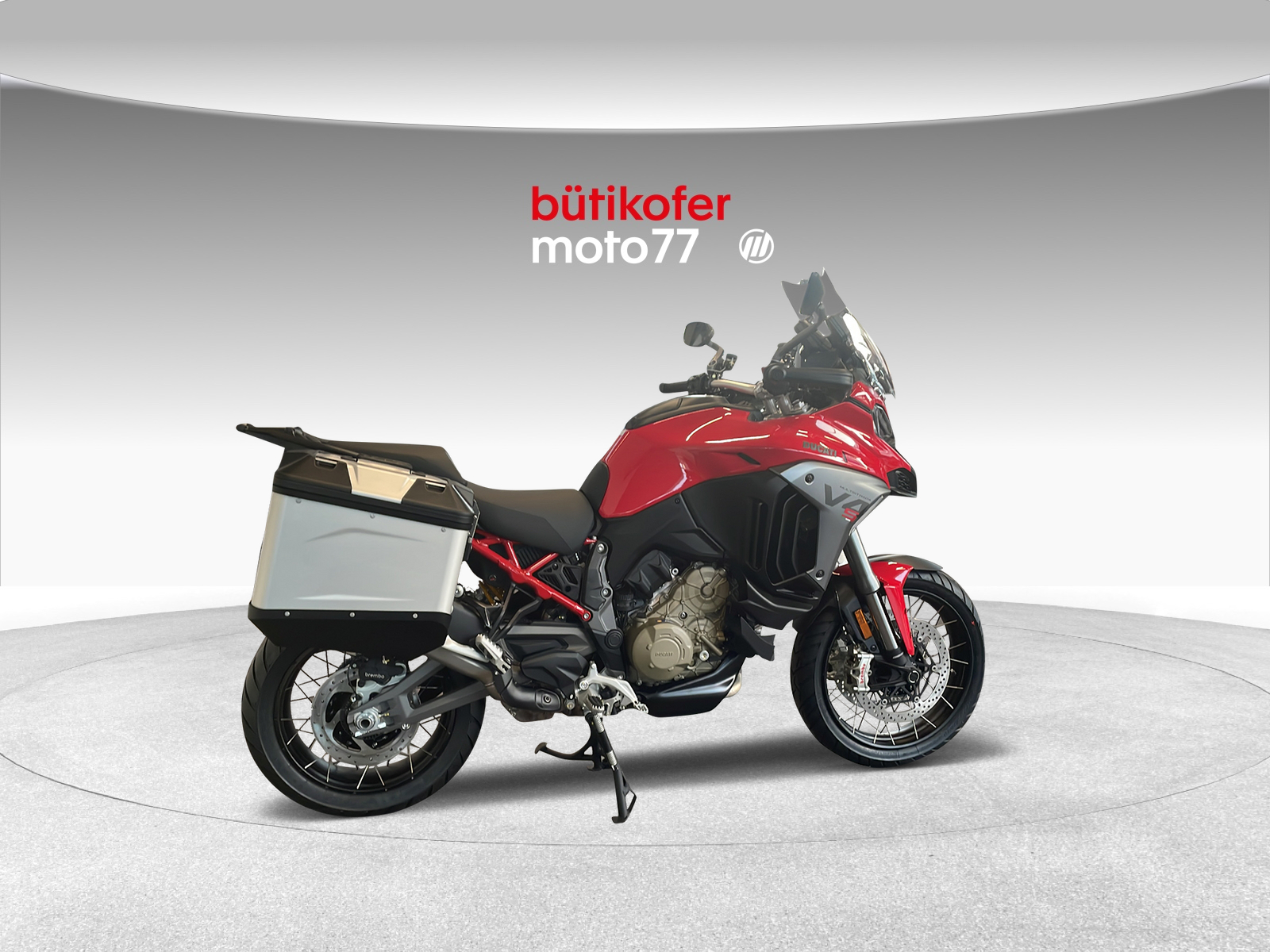 DUCATI 1160 Multistrada V4 S Adventure Travel & Radar Spoked Wheels ABS-image-1