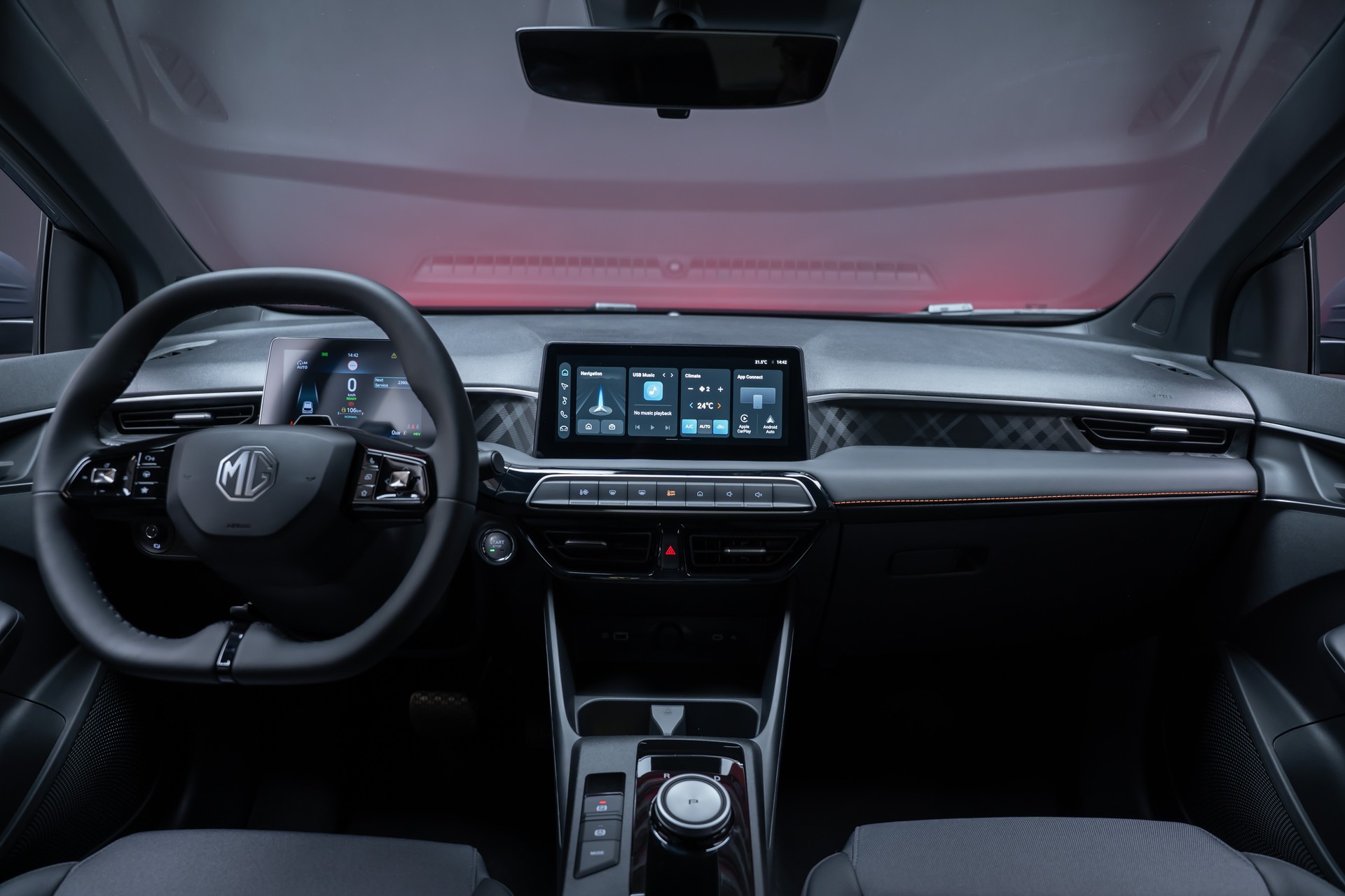 MG 3 1.5 Hybrid Luxury / 360°Kamera / Sitzheizung / Teilleder-image-21