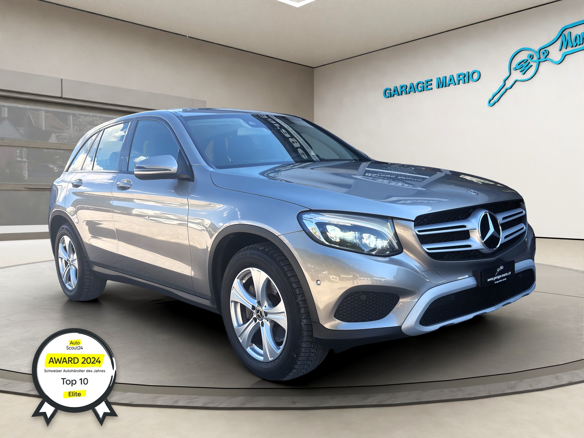 MERCEDES-BENZ GLC 250 d 4Matic 9G-Tronic ✅CH-Fahrzeug & 8-fach bereift✅