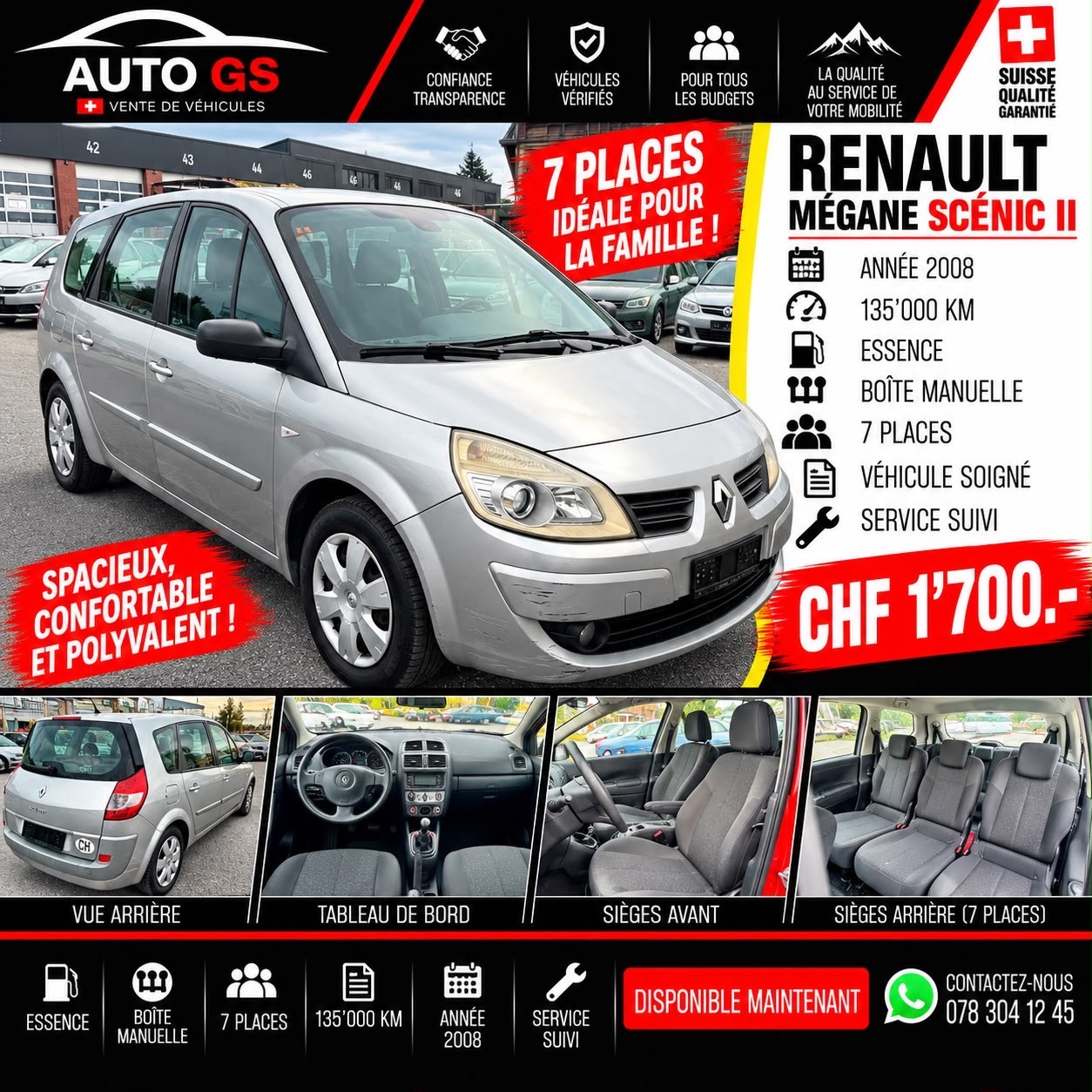 RENAULT mégane Scénic II