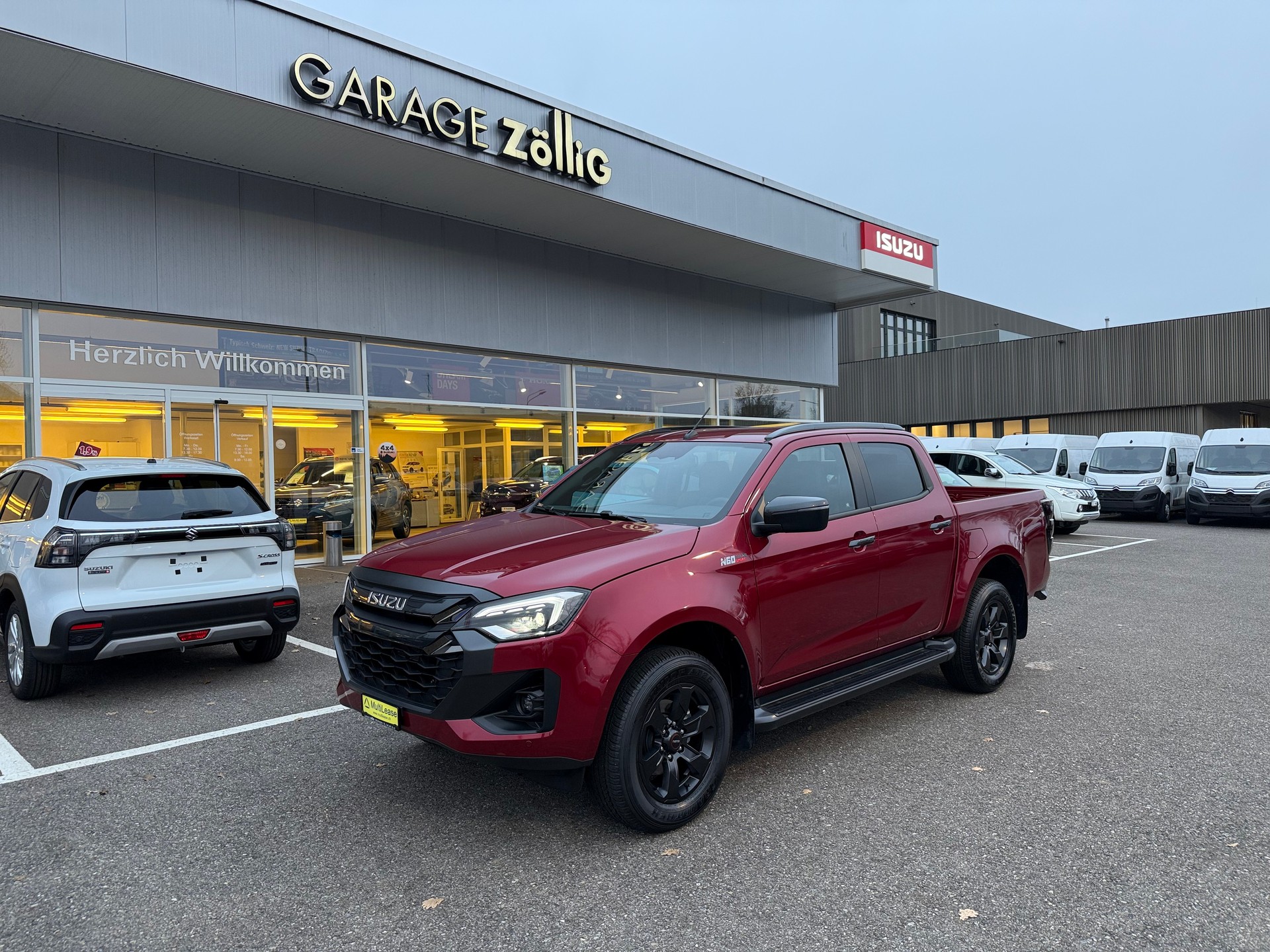 ISUZU D-MAX 1.9 CrewCab N60 Nitro Sport 4x4 Automat 5 JAHRE GARANTIEBei Garage Zöllig Finanzierung OHNE Zins möglich
