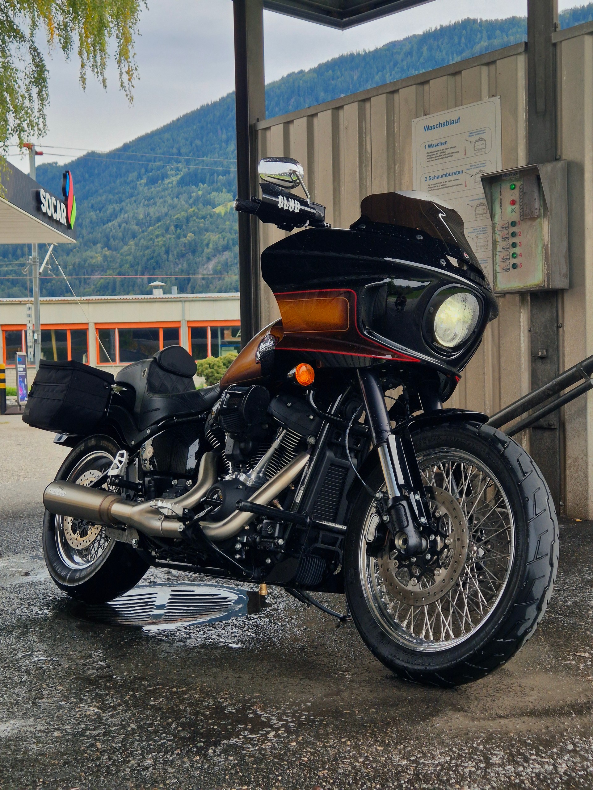 HARLEY-DAVIDSON Softail Low Rider ST Tabacco Fade-image-2