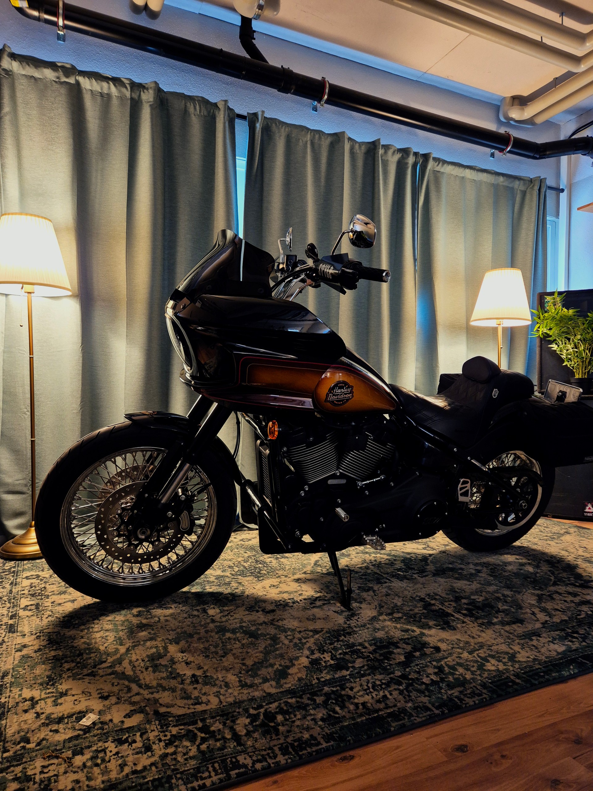 HARLEY-DAVIDSON Softail Low Rider ST Tabacco Fade-image-7
