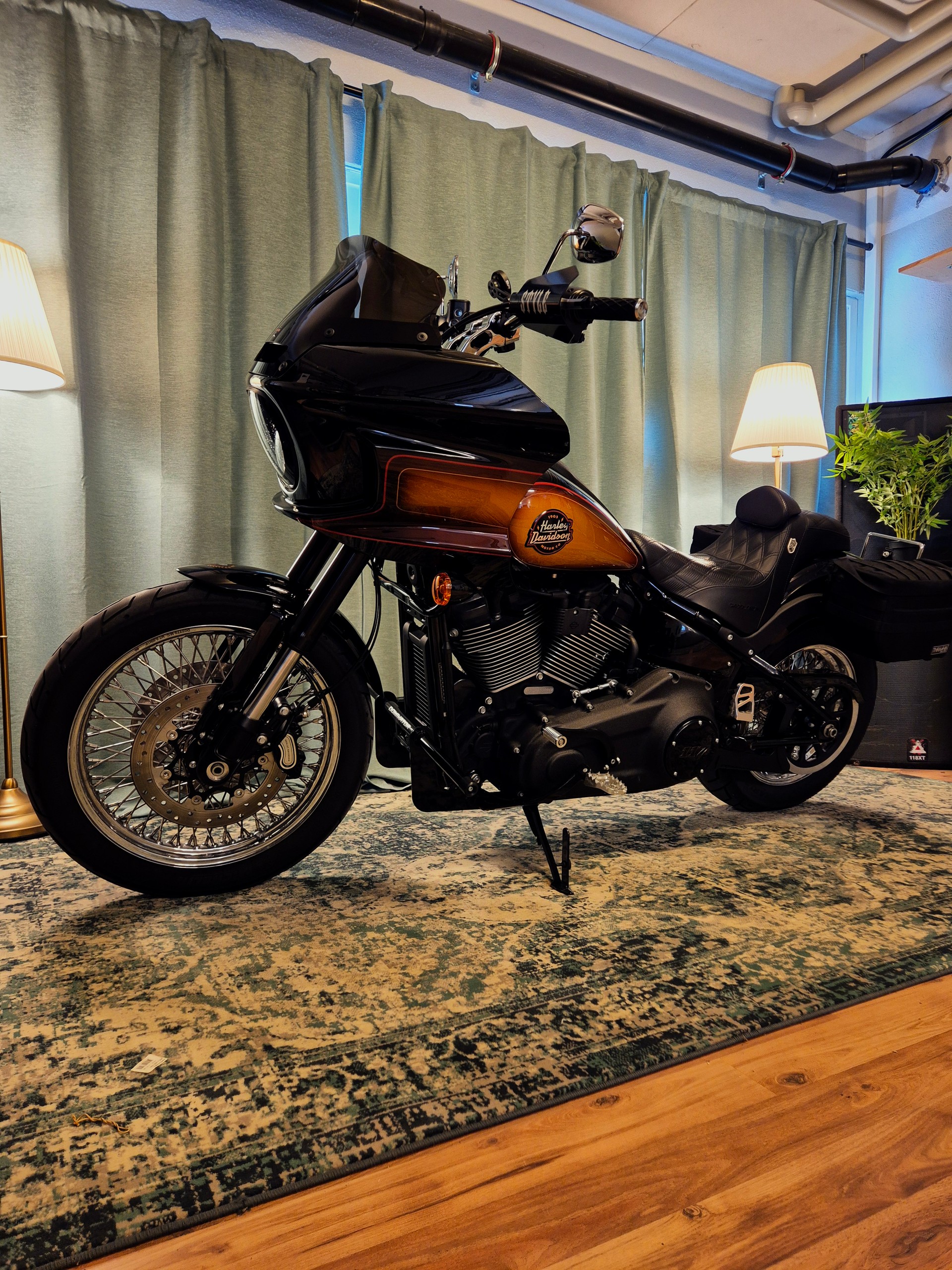 HARLEY-DAVIDSON Softail Low Rider ST Tabacco Fade-image-1