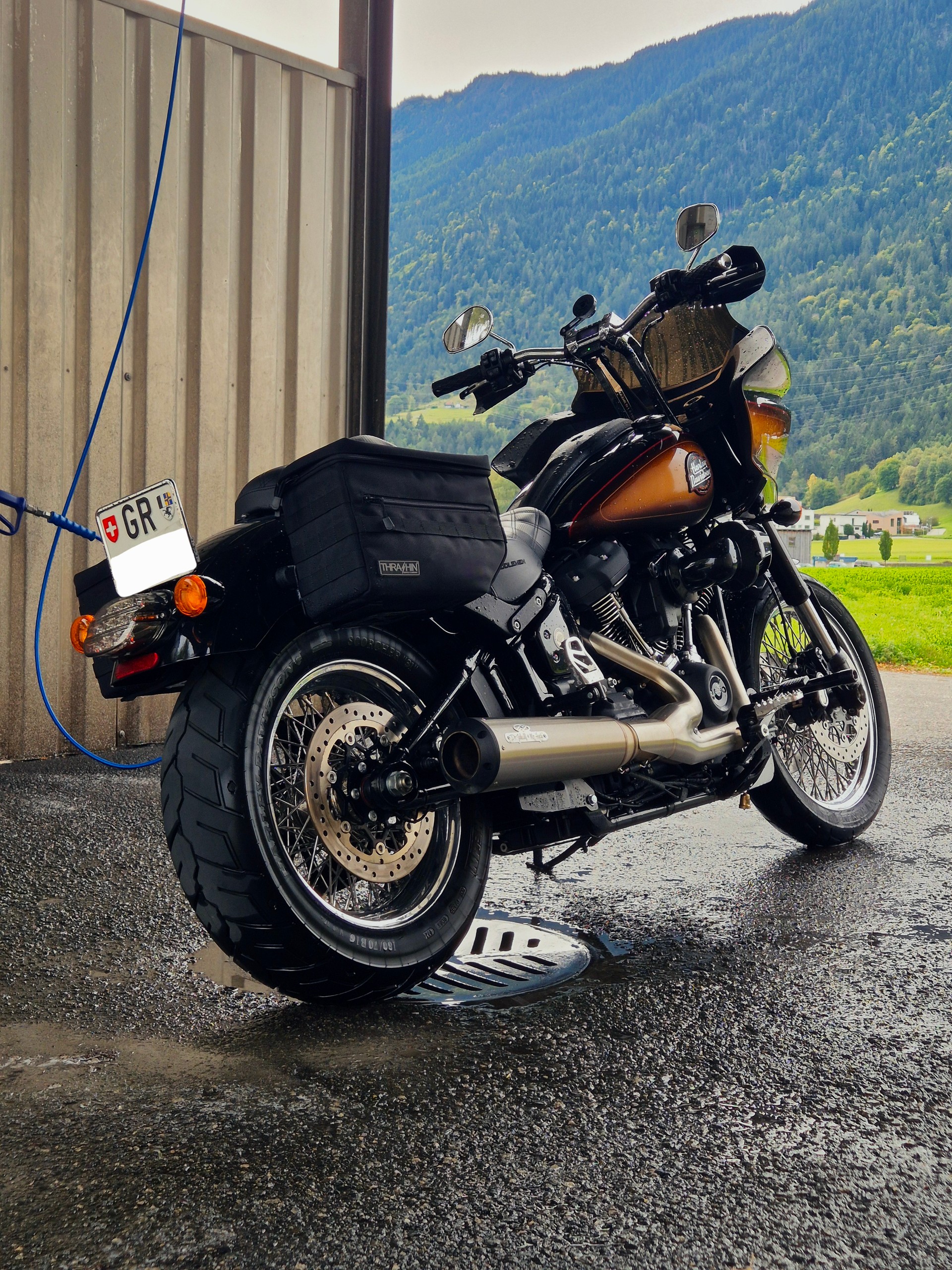HARLEY-DAVIDSON Softail Low Rider ST Tabacco Fade-image-4