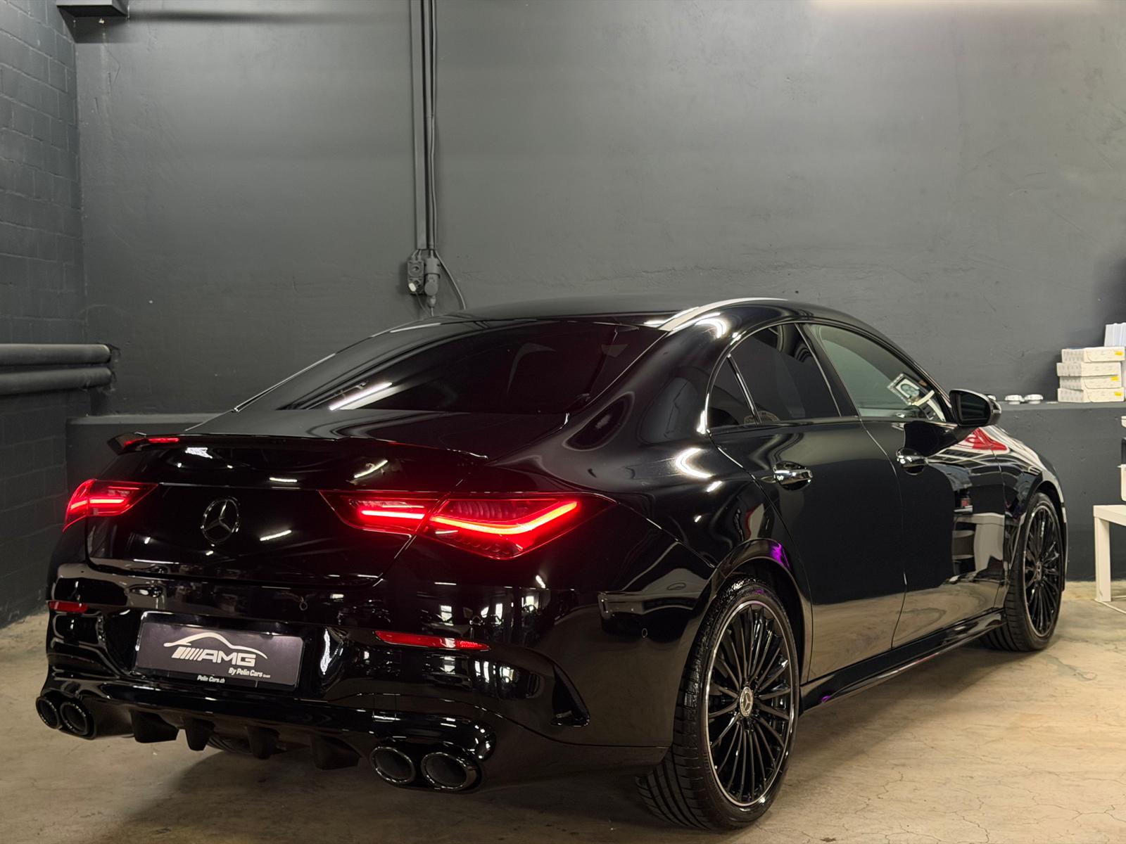MERCEDES-BENZ CLA 200 AMG (CLA45 AMG Optik) 8G-DCT Limited All Black Performance-image-6