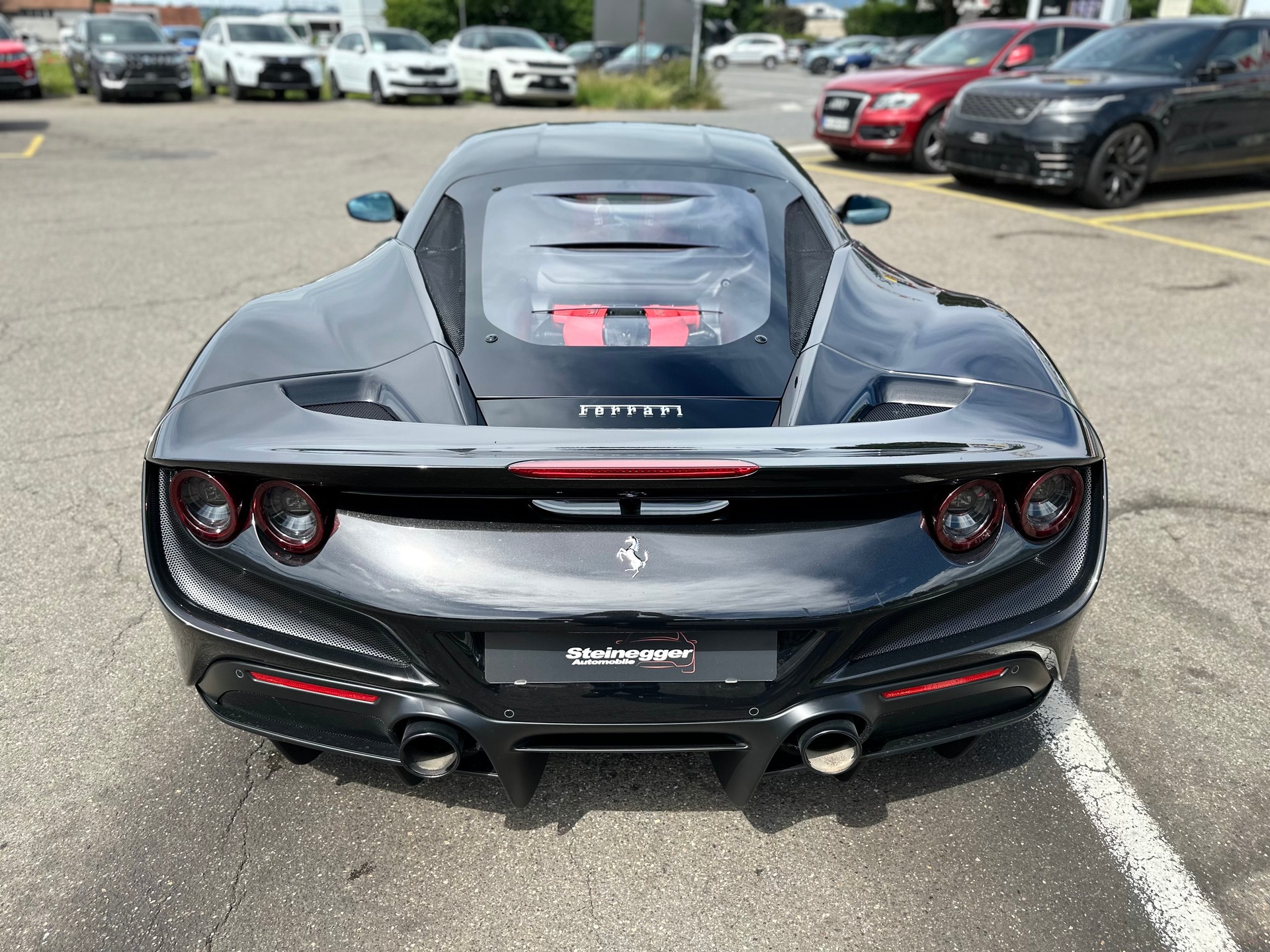 FERRARI F8 Tributo ° Nero Daytona Black + Giallo Modena °-image-8