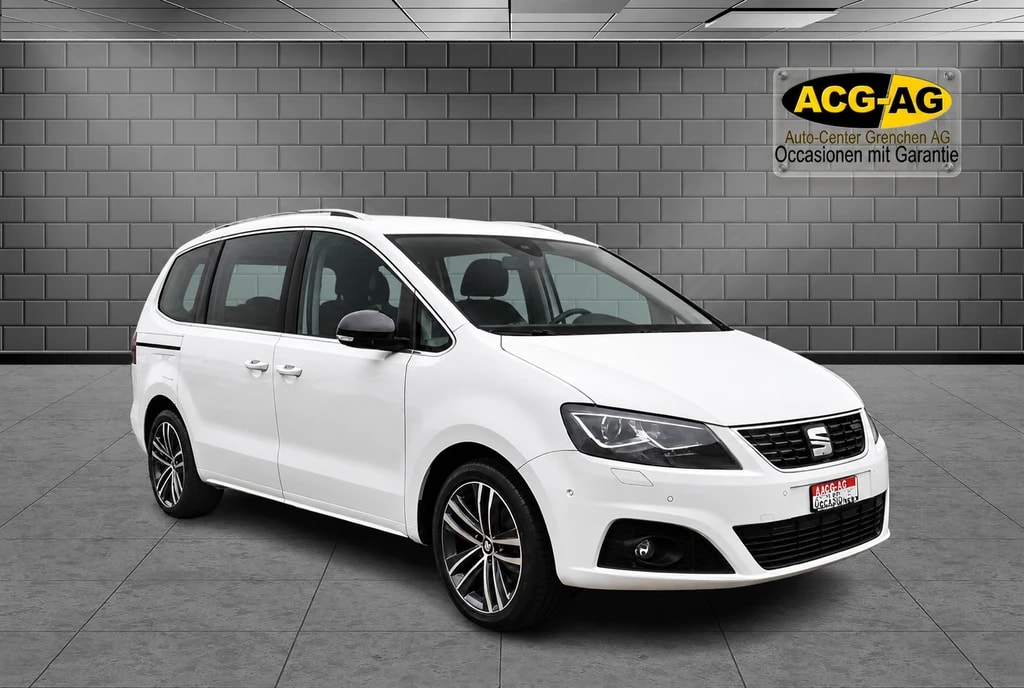 SEAT Alhambra 2.0 TDI 4Drive SWISS FR ** 7-Plätzer ** Alcantara-Leder ** Gr-Navi ** RF-Kamera ** Anh-Kupplung ** Ab MFK & Service **