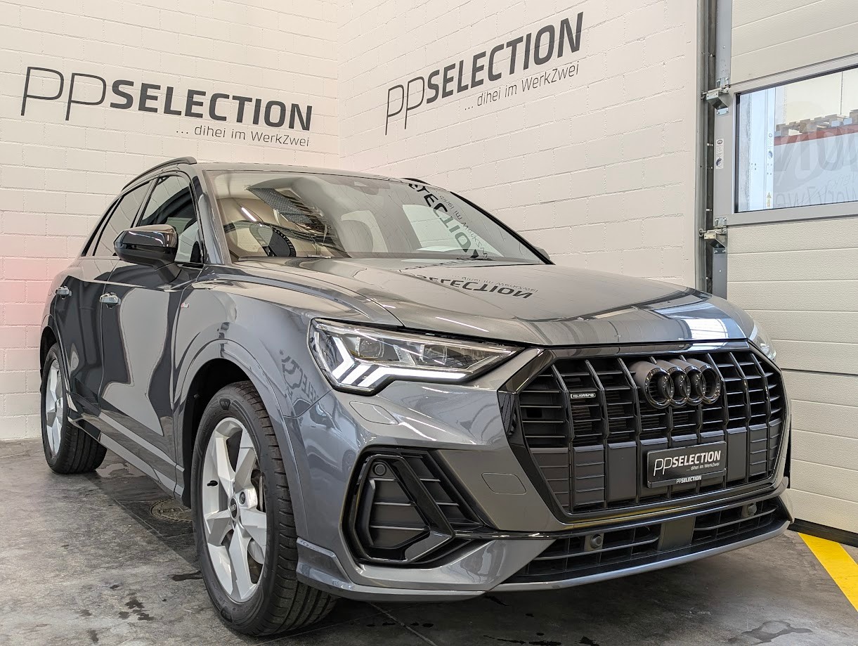 AUDI Q3 2.0 40 TDI S line quattro S-Tronic*CH-AUTO 2x S-LINE MATRIX-LED NAVI CAM AHK 2'200KG UVM*