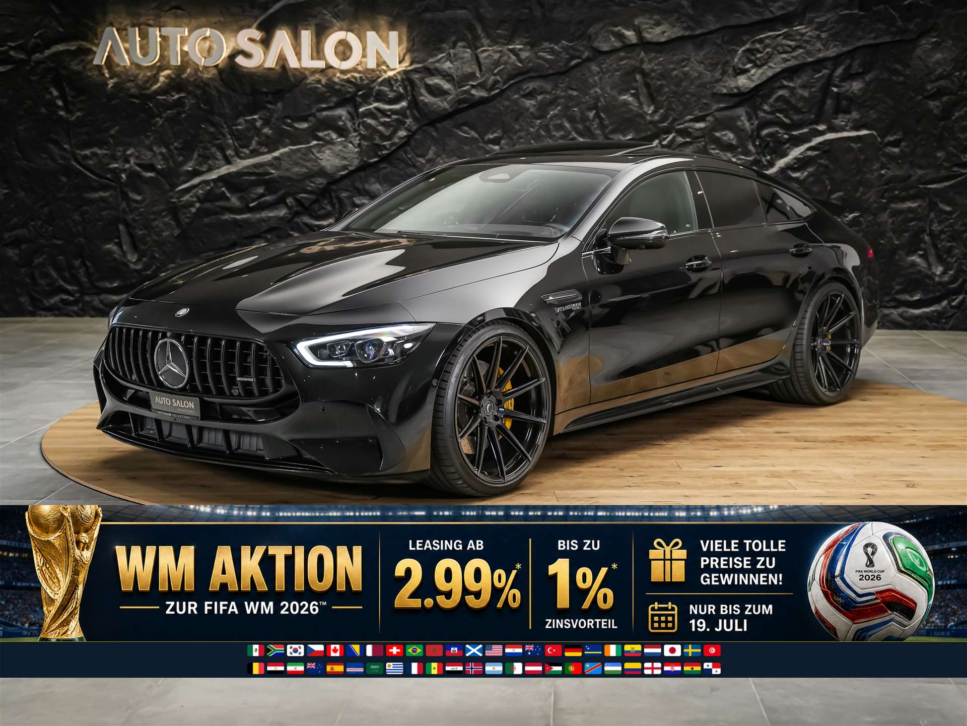 MERCEDES-BENZ AMG GT 4 63 S 4Matic+ *22" Felgen*Massage*Panorama*