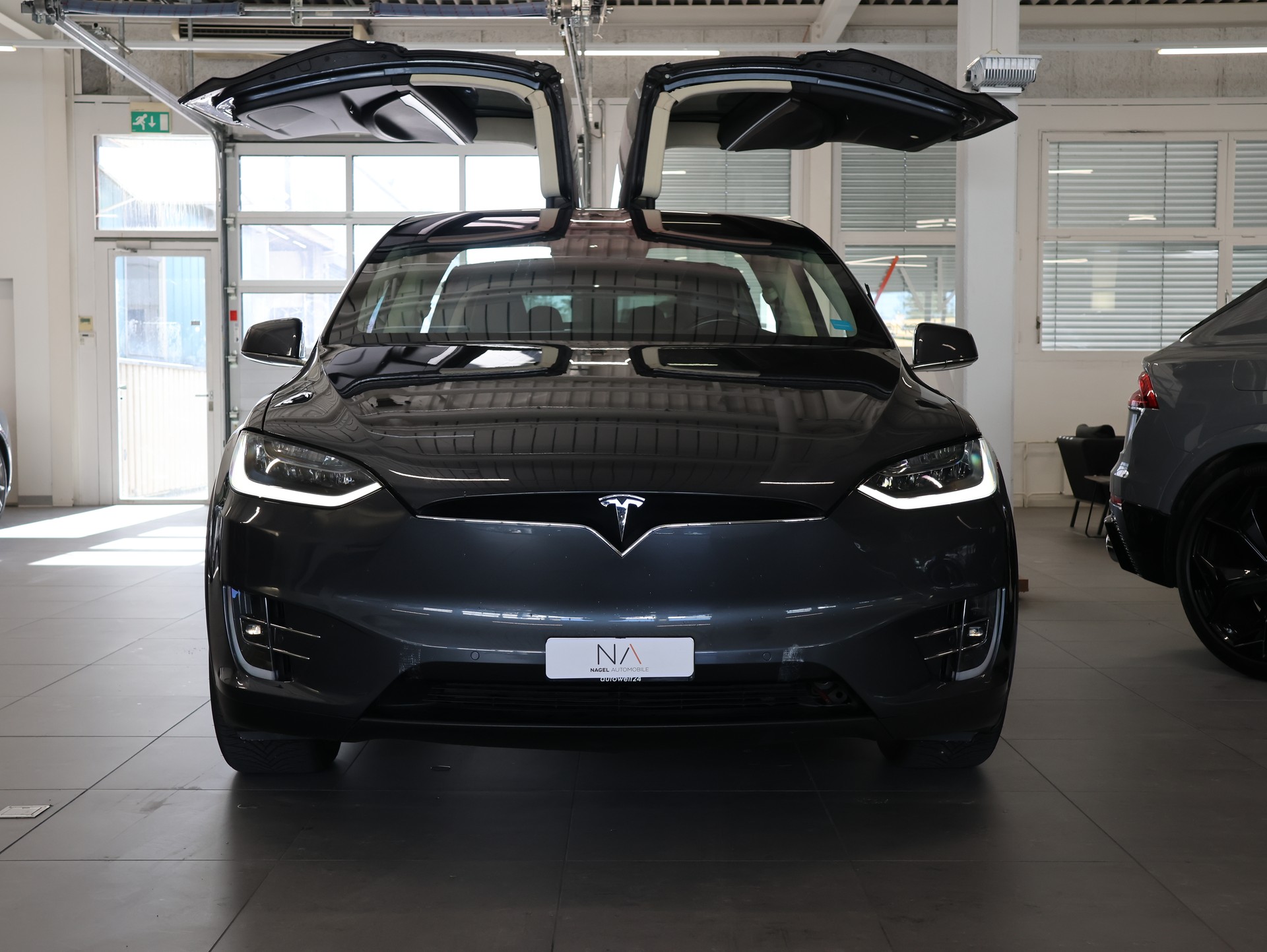 TESLA Model X 90 D *MIDNIGHT-SILVER LACKIERUNG*6-SITZE*-showroom-element-3