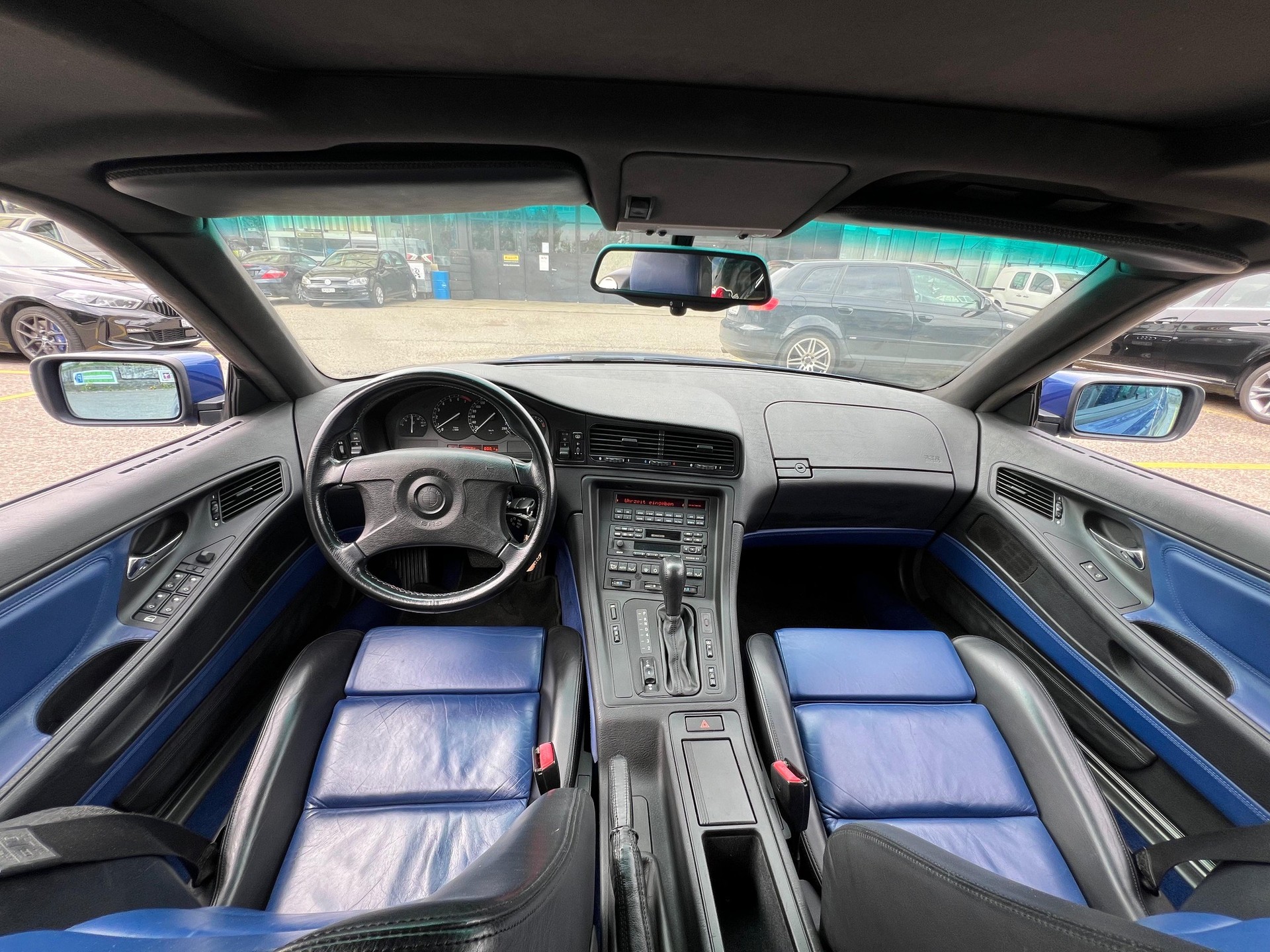 BMW 840Ci | Volllederausstattung in Blau-Schwarz | Elektrische & beheizte Sitze | Elektrisches Schiebedach uvm.-image-7