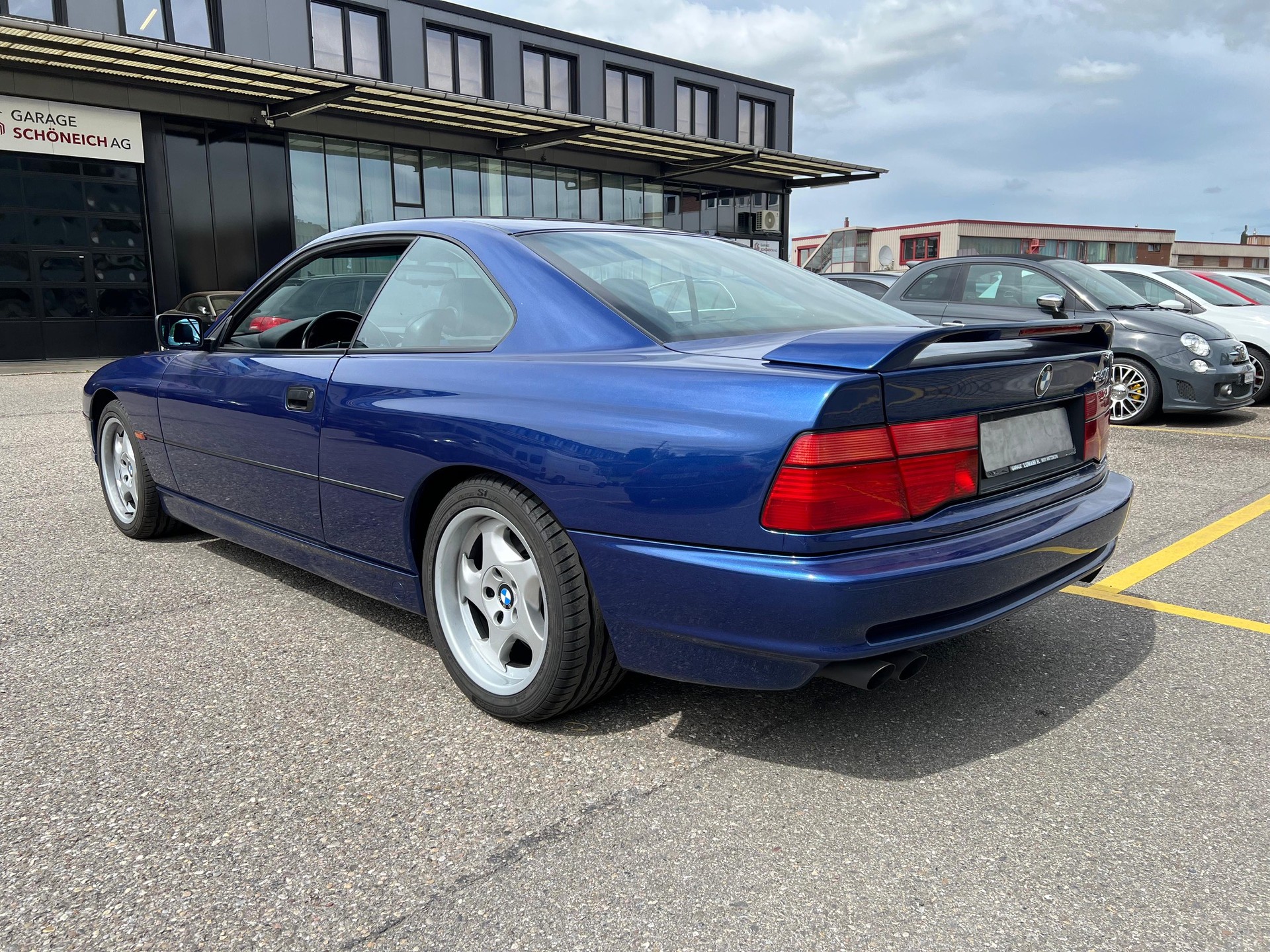 BMW 840Ci | Volllederausstattung in Blau-Schwarz | Elektrische & beheizte Sitze | Elektrisches Schiebedach uvm.-image-6