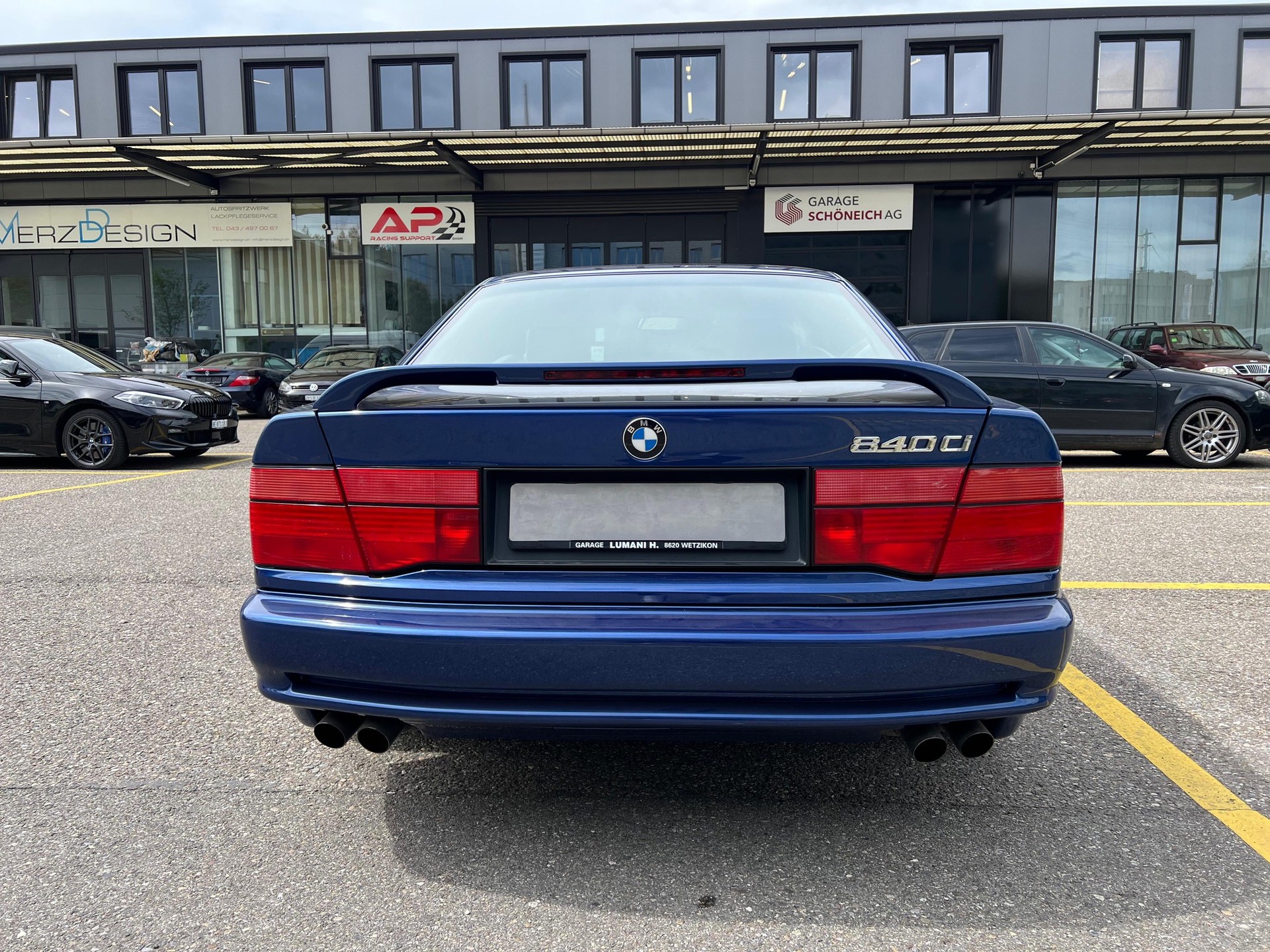 BMW 840Ci | Volllederausstattung in Blau-Schwarz | Elektrische & beheizte Sitze | Elektrisches Schiebedach uvm.-image-5