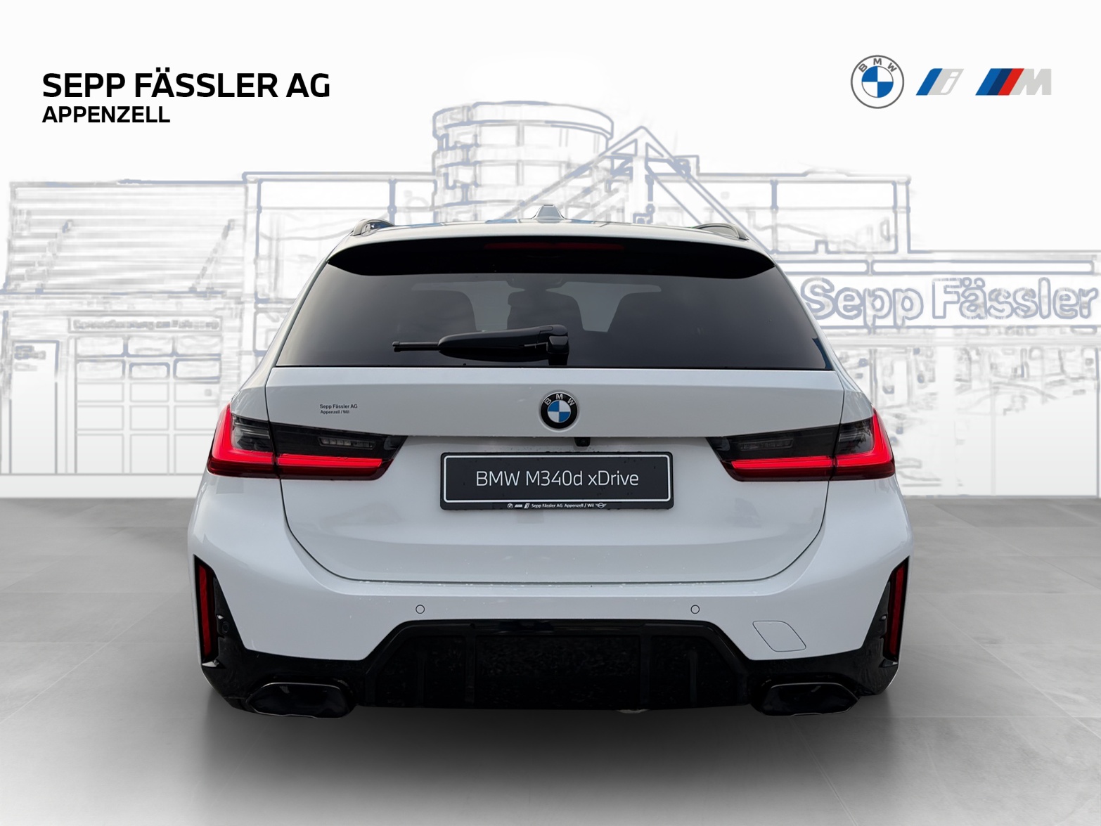 BMW M340d xDrive 48V Touring Steptronic M Sport Pro-showroom-element-3