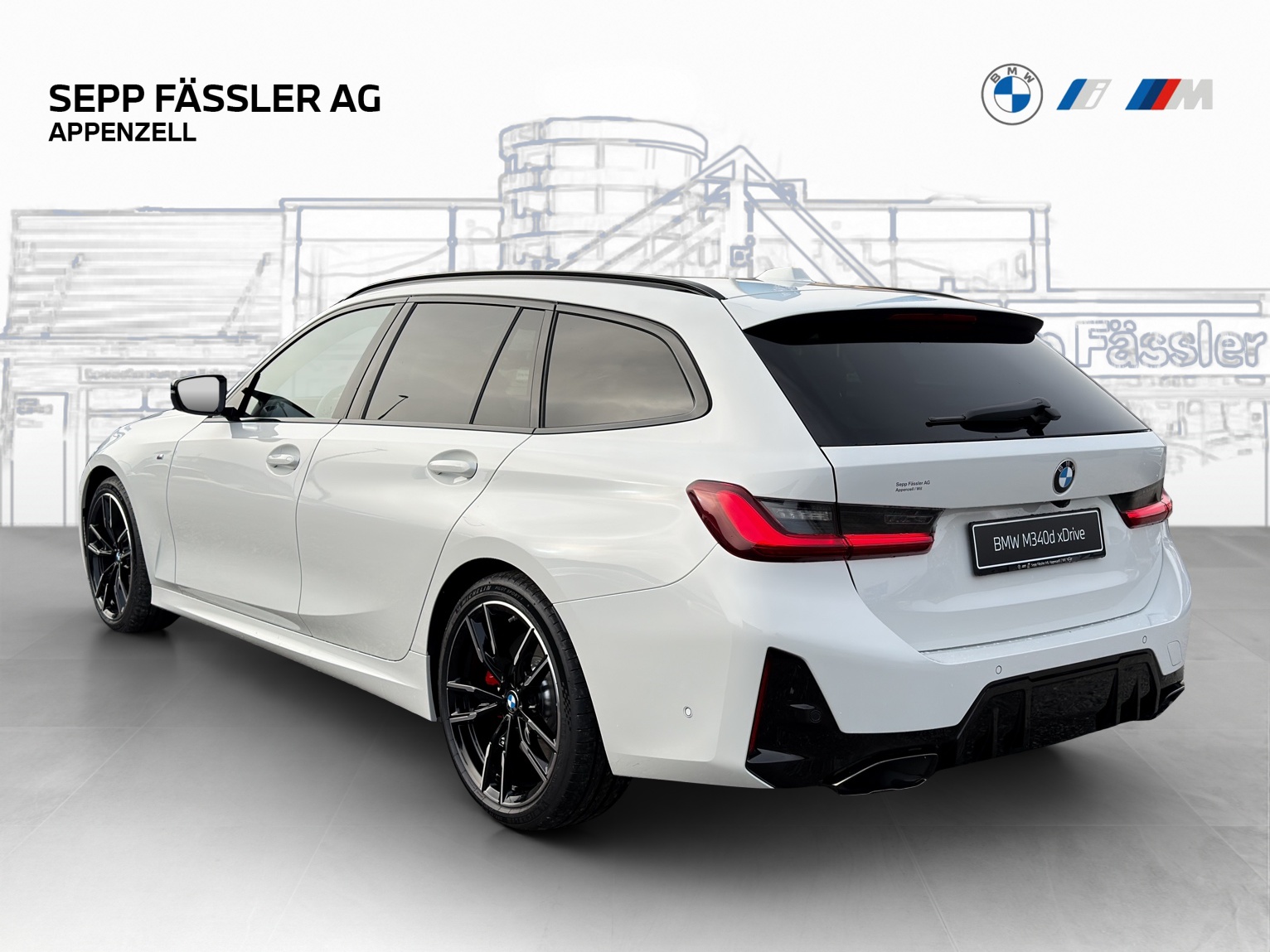 BMW M340d xDrive 48V Touring Steptronic M Sport Pro-showroom-element-2