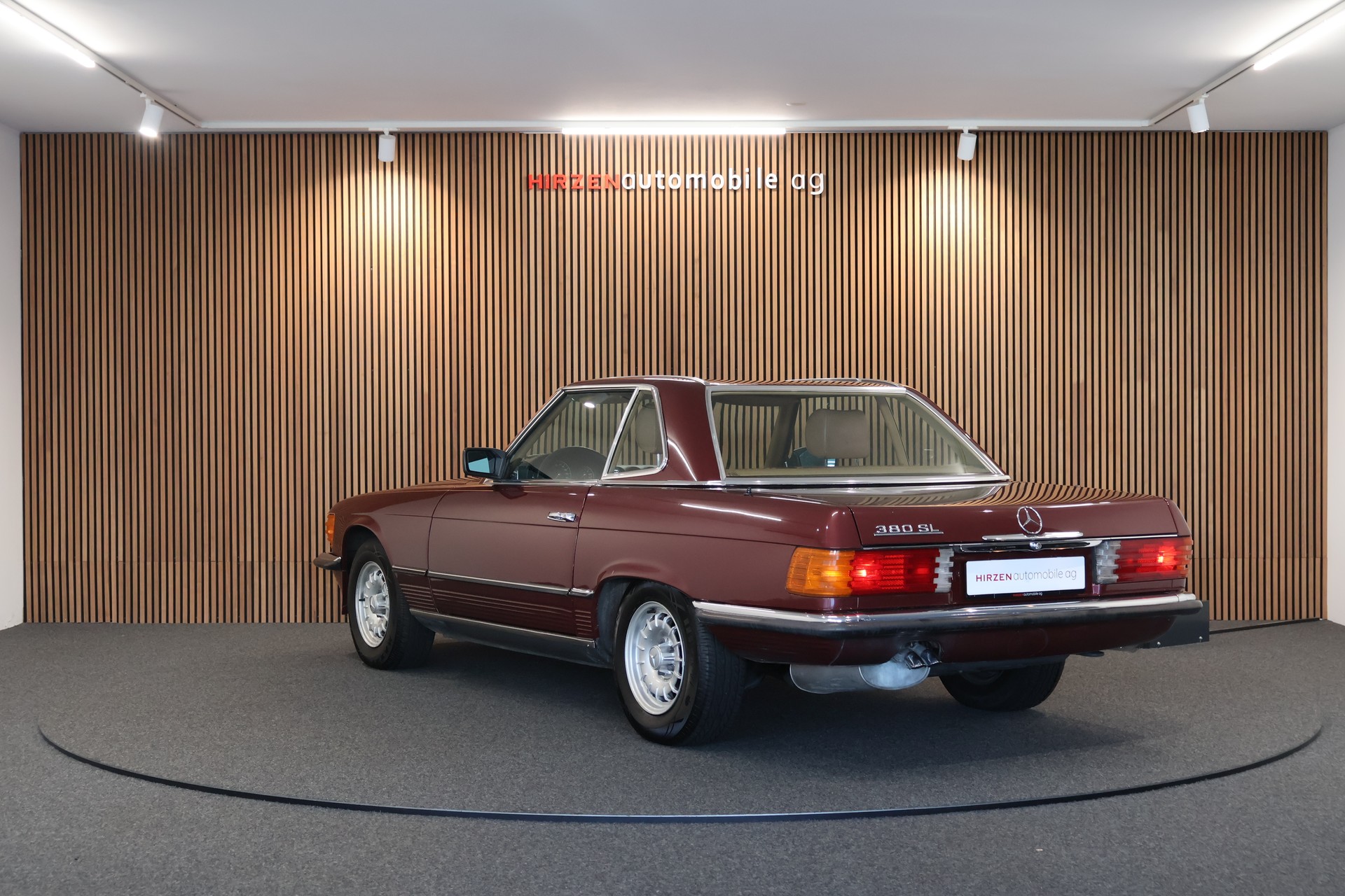 MERCEDES-BENZ 380 SL Automatic-showroom-element-2