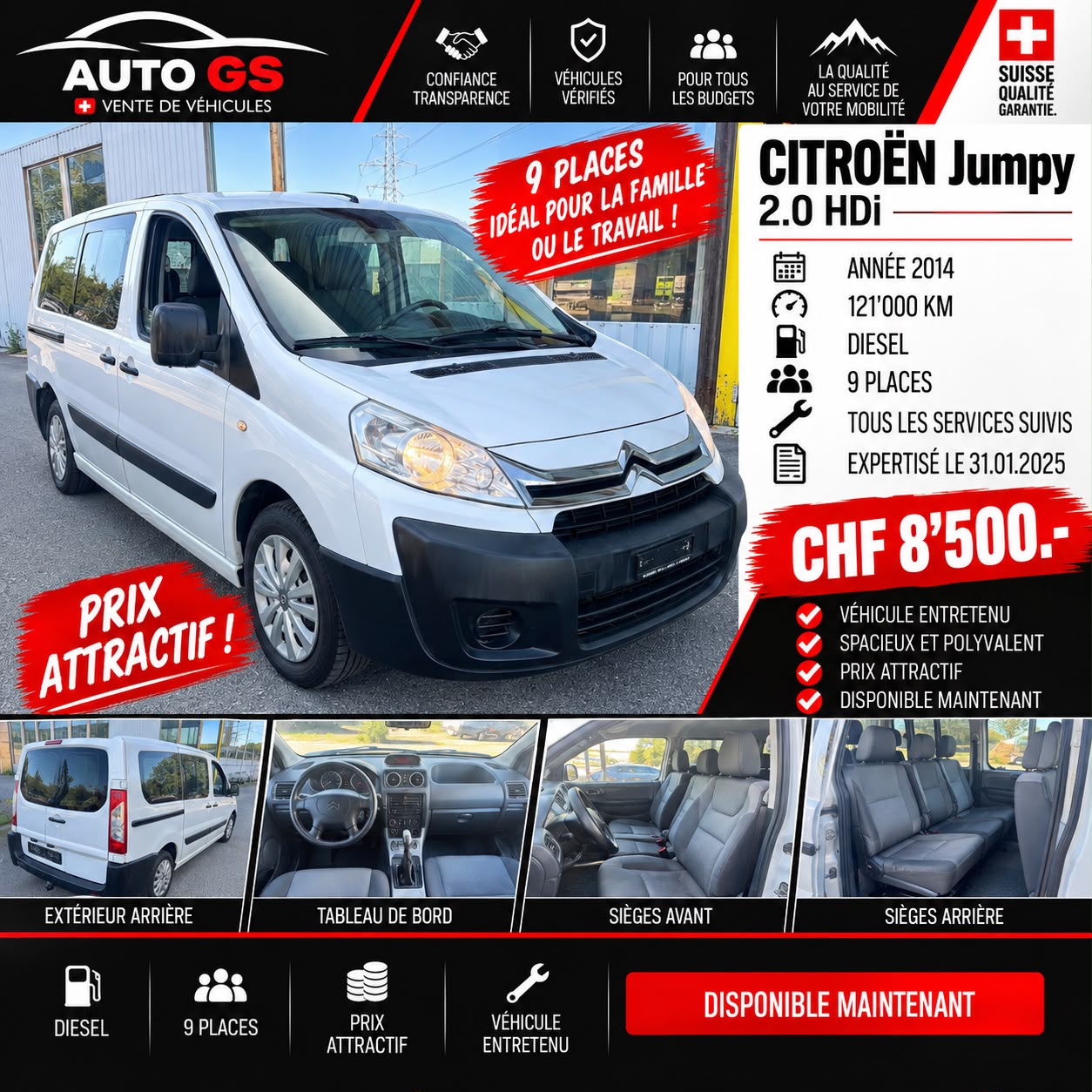 CITROEN Jumpy 2.0HDi L2H1 Seduction