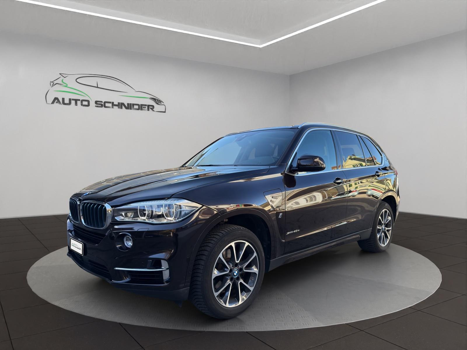 BMW X5 40e xDrive paddles