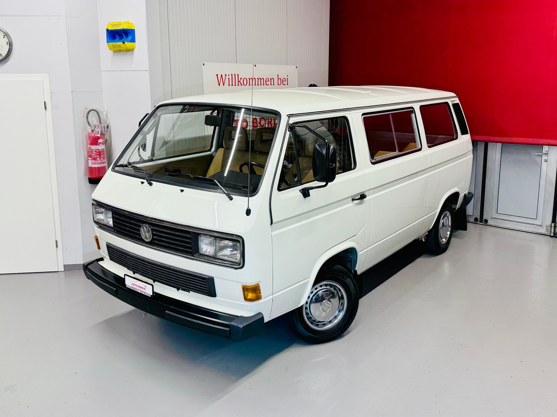 VW T3 Typ 2 Caravelle C VETERAN „Pastellweiss“ ex. PTT Swisscom