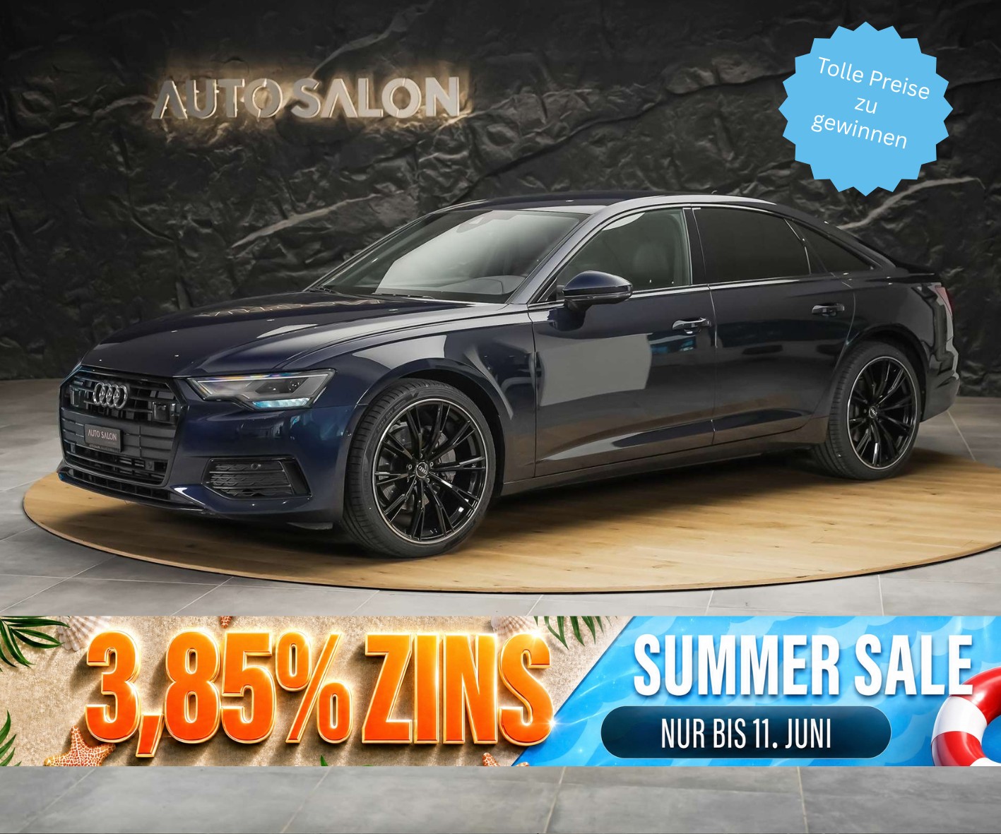 AUDI A6 Limousine 45 TFSI Design quattro S-tronic *21" Felgen*Assistenzpaket*Leder*