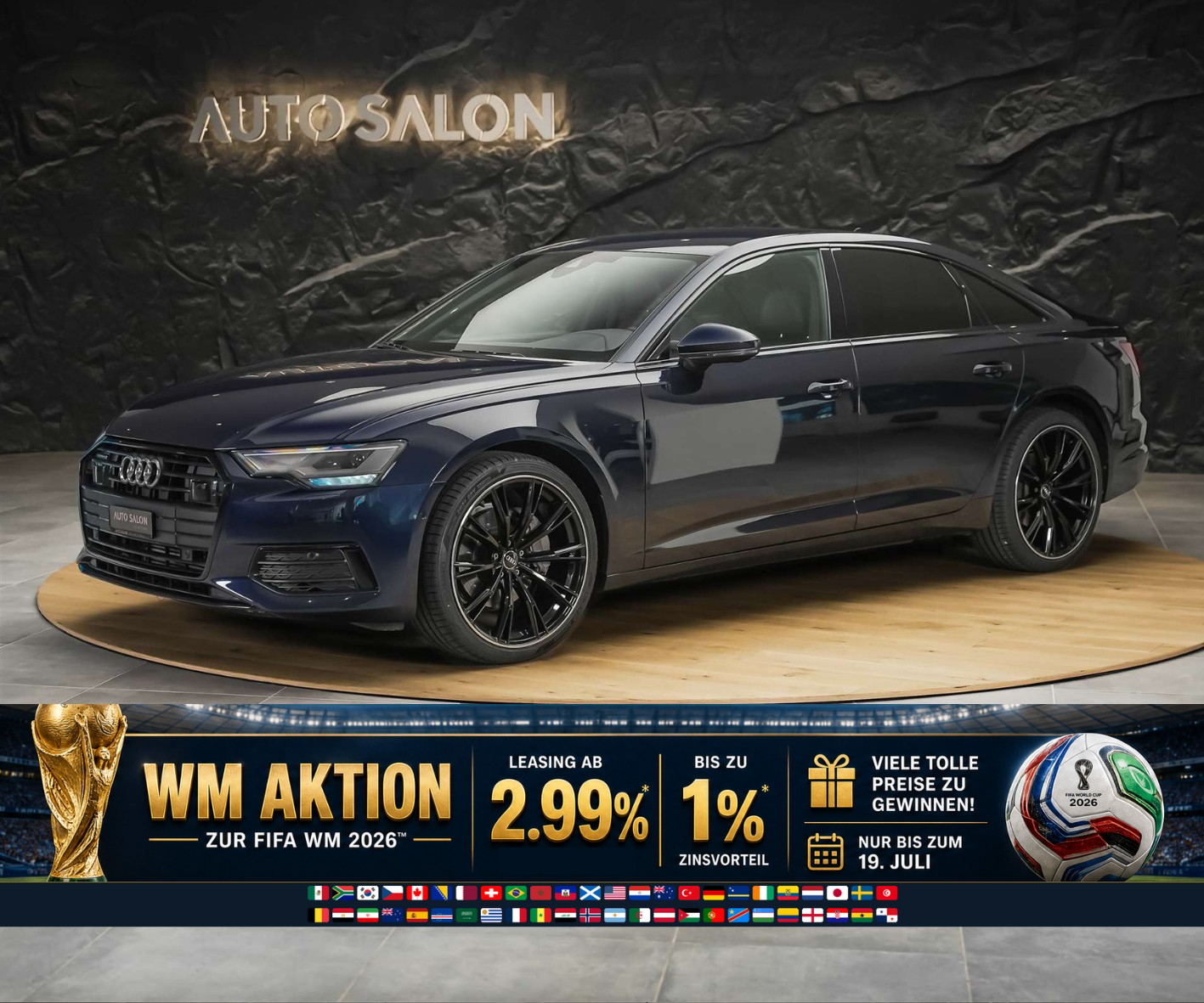 AUDI A6 Limousine 45 TFSI Design quattro S-tronic *21" Felgen*Assistenzpaket*Leder*-image-0