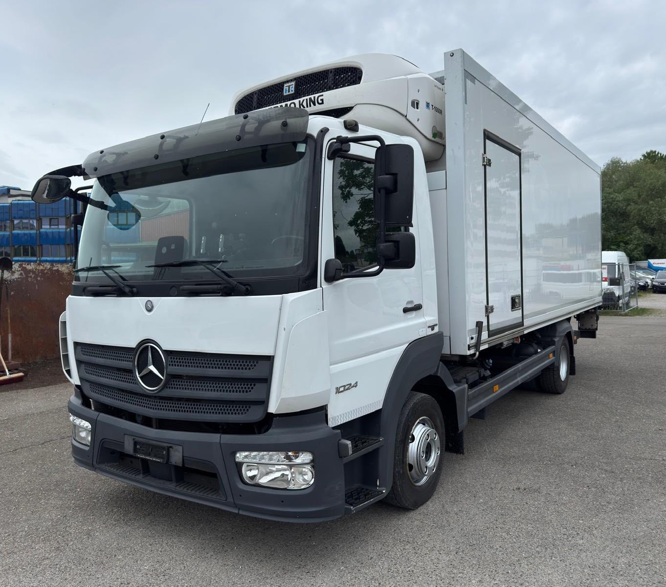 MERCEDES-BENZ ATEGO 1024 EURO 6 KÜHLKOFFER!-image-2