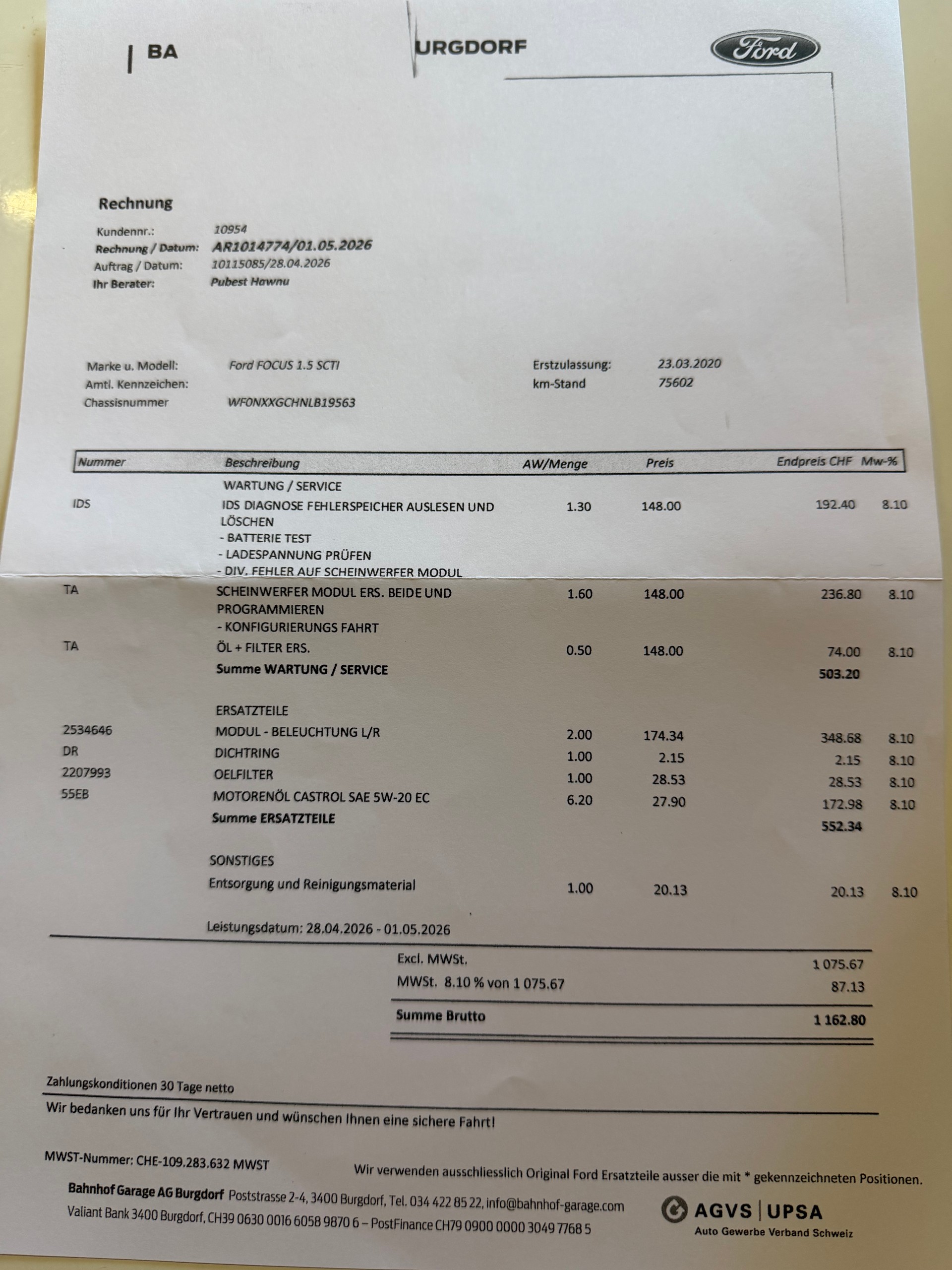 FORD Focus 1.5 SCTi Vignale Automatic-image-15