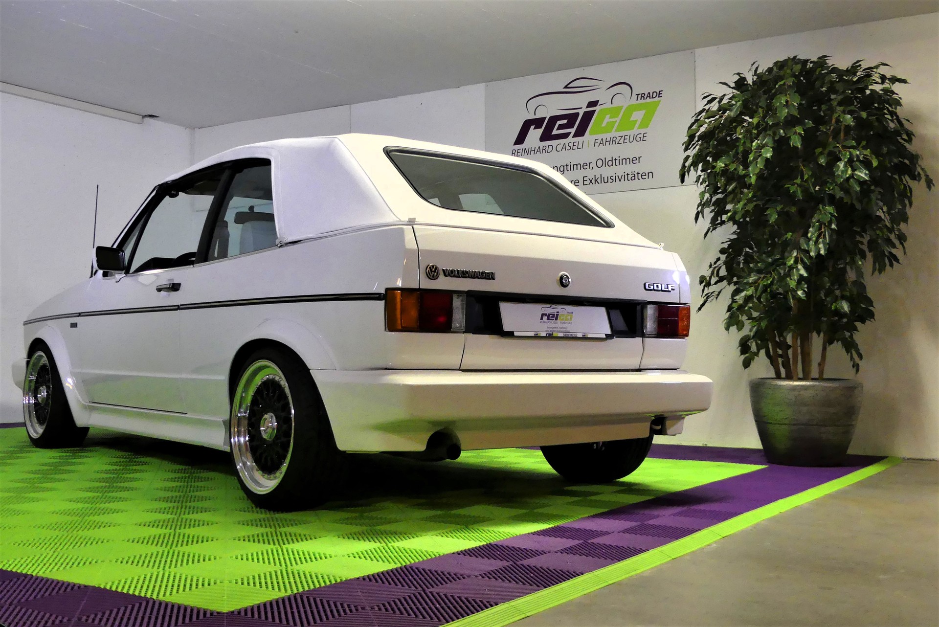VW Golf Cabriolet 1800 GL Quartett/Special/White-image-6