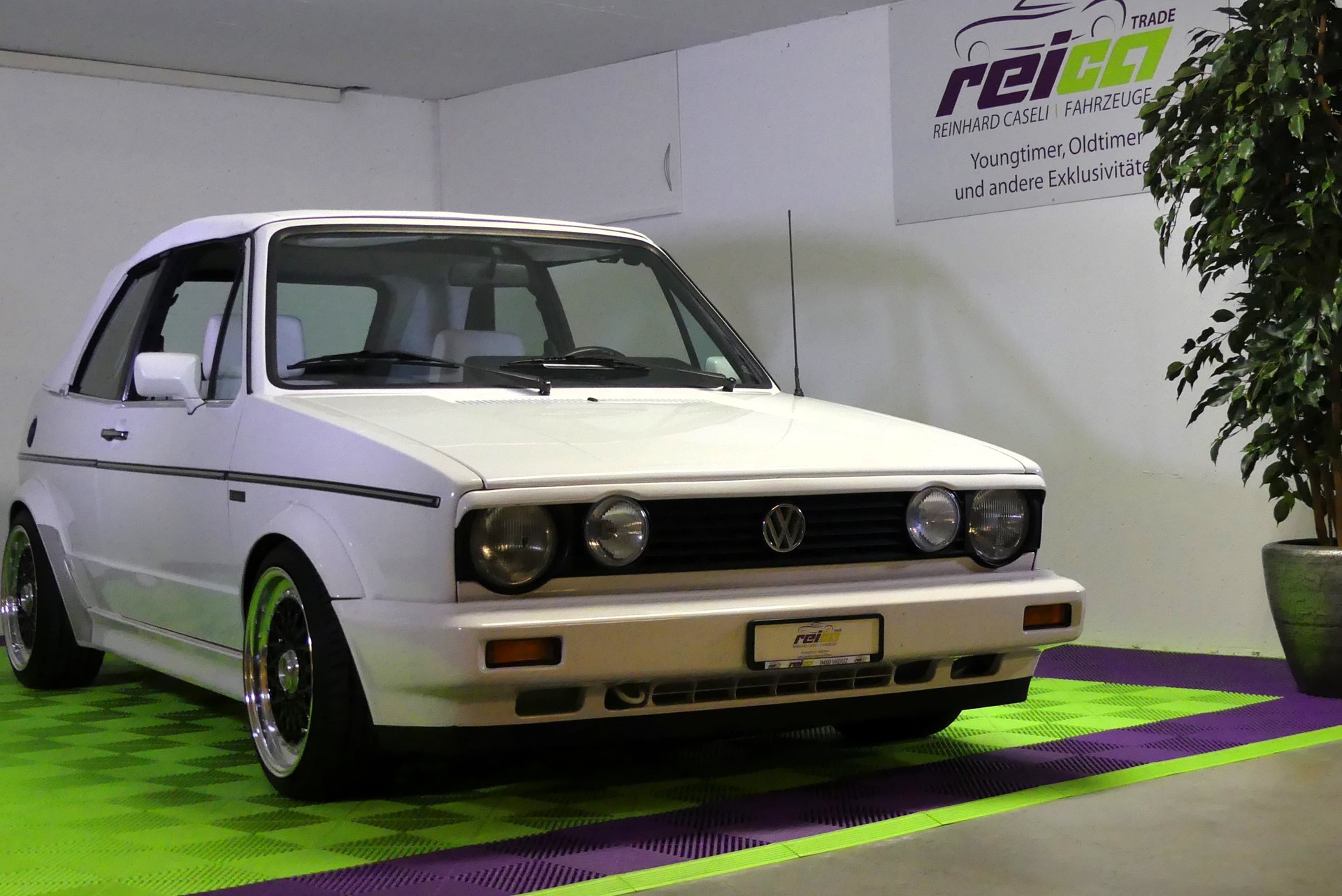VW Golf Cabriolet 1800 GL Quartett/Special/White-image-8