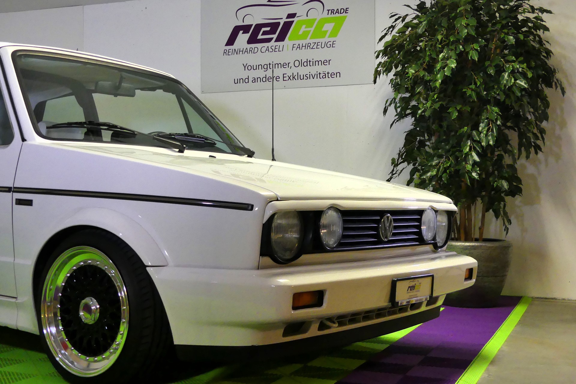 VW Golf Cabriolet 1800 GL Quartett/Special/White-image-1